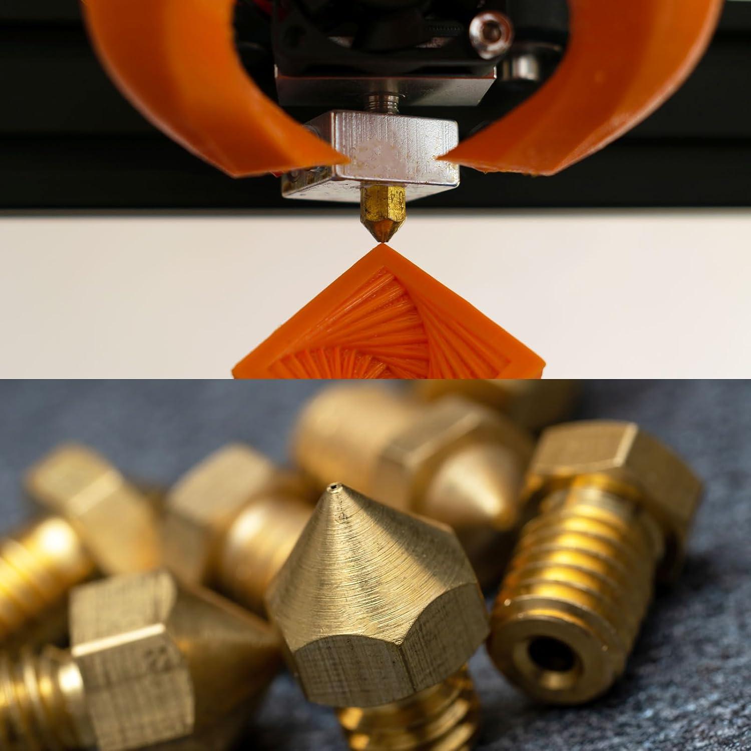 Kit de Limpieza de Boquillas de Impresora 3D Meccanixity 5 Piezas 0.6mm