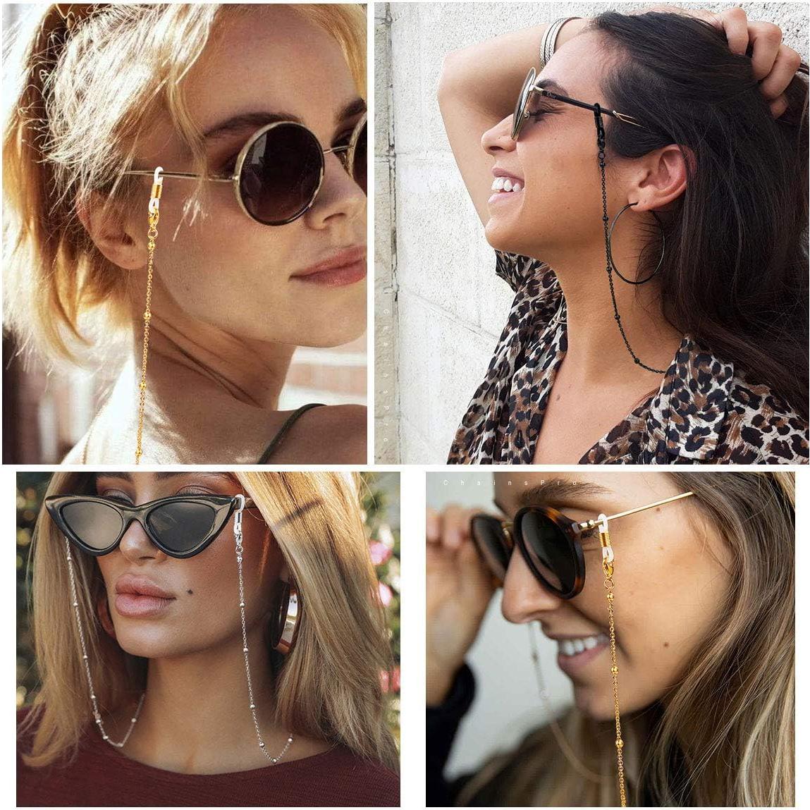 Cadena para Gafas ChainsPro Oro 18k Acero Inoxidable 71cm