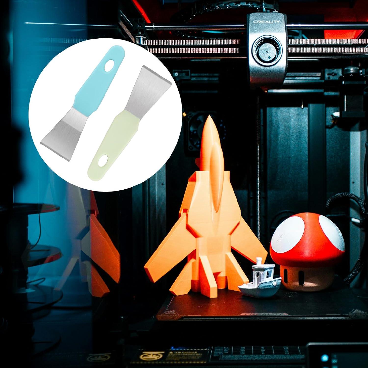 Raspadores Profesionales para Impresora 3D BOXOB - 2 Piezas