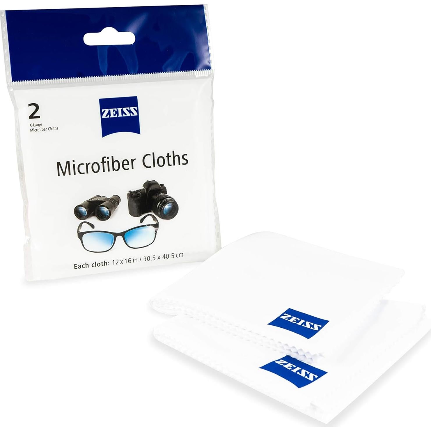 Paño de limpieza ZEISS Jumbo 2 unidades 30x40 cm