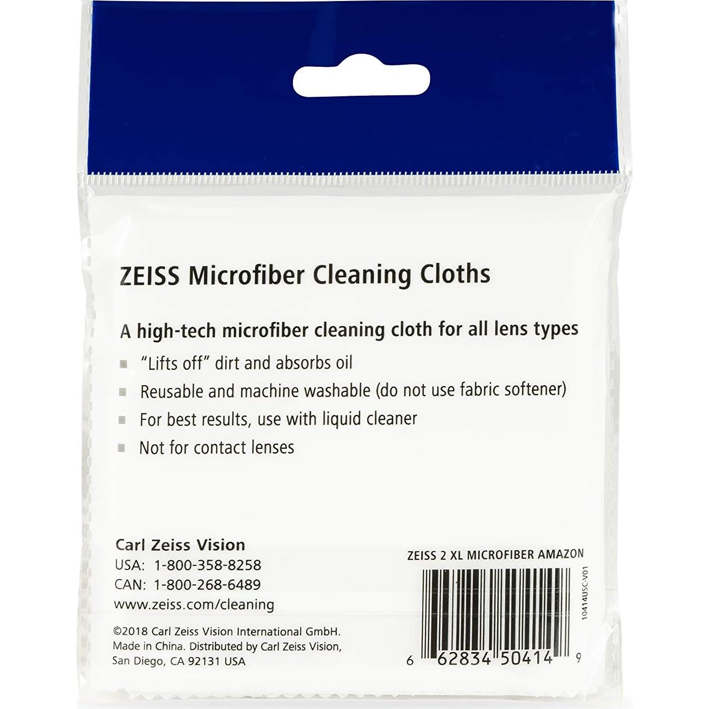 Paño de limpieza ZEISS Jumbo 2 unidades 30x40 cm