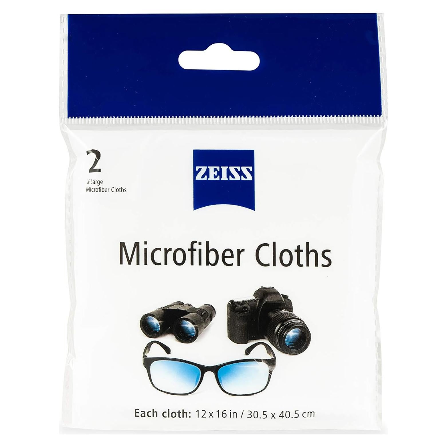 Paño de limpieza de lentes ZEISS Jumbo 2 unidades 30x40 cm