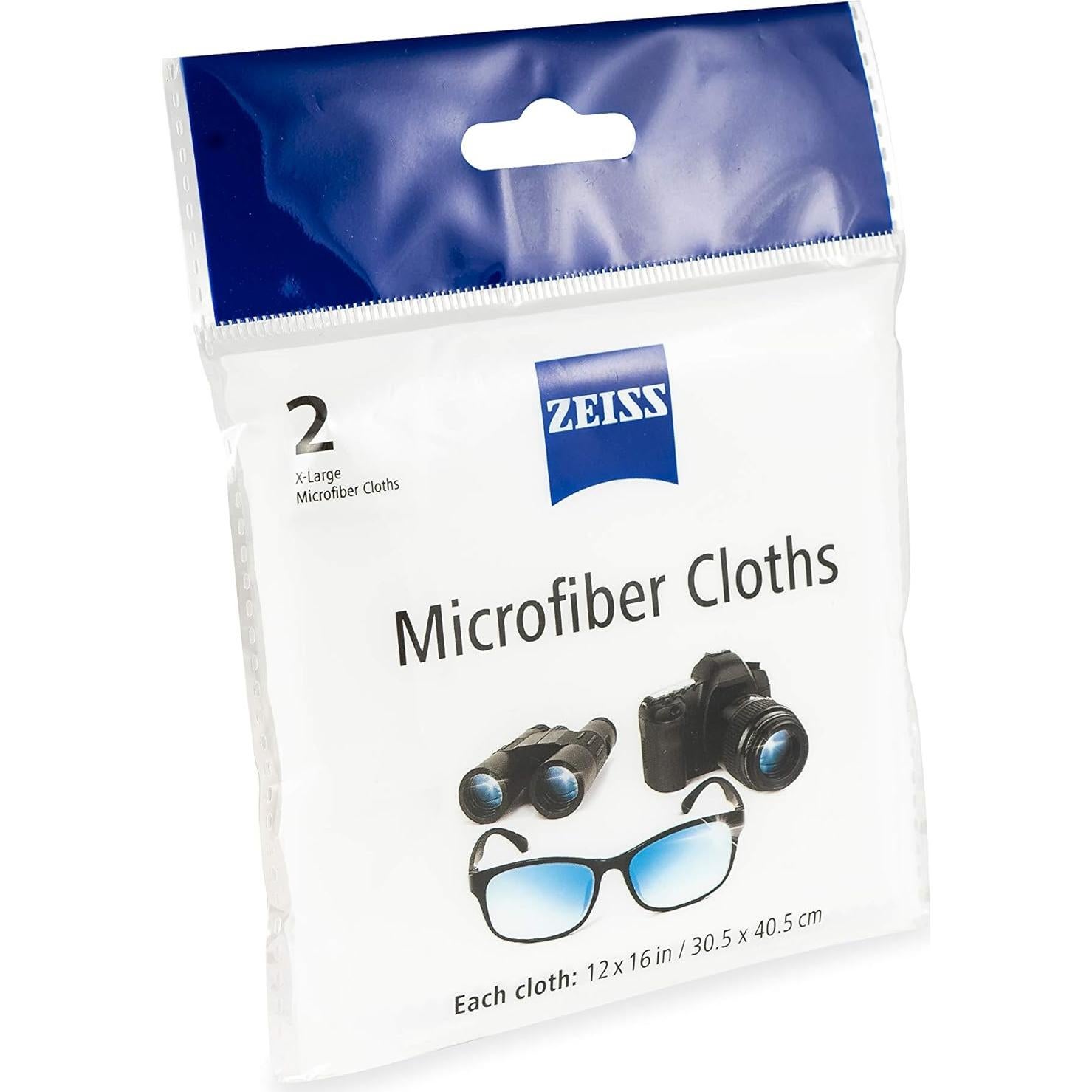 Paño de limpieza de lentes ZEISS Jumbo 2 unidades 30x40 cm