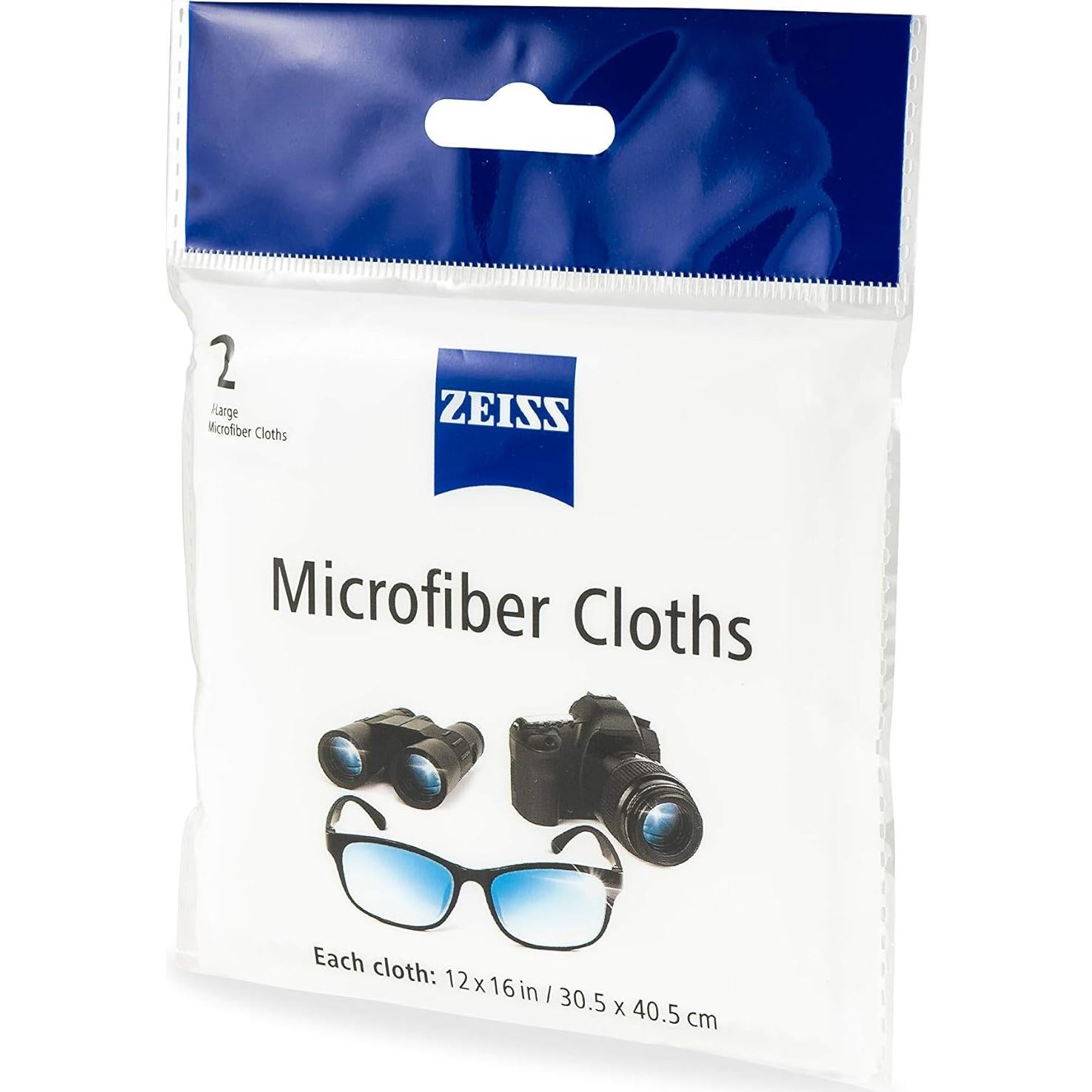 Paño de limpieza de lentes ZEISS Jumbo 2 unidades 30x40 cm