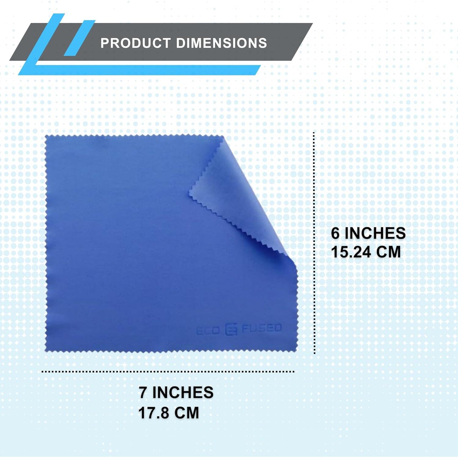 Paño de limpieza de microfibra Eco-Fused 6 unidades 17,78x15,24 cm
