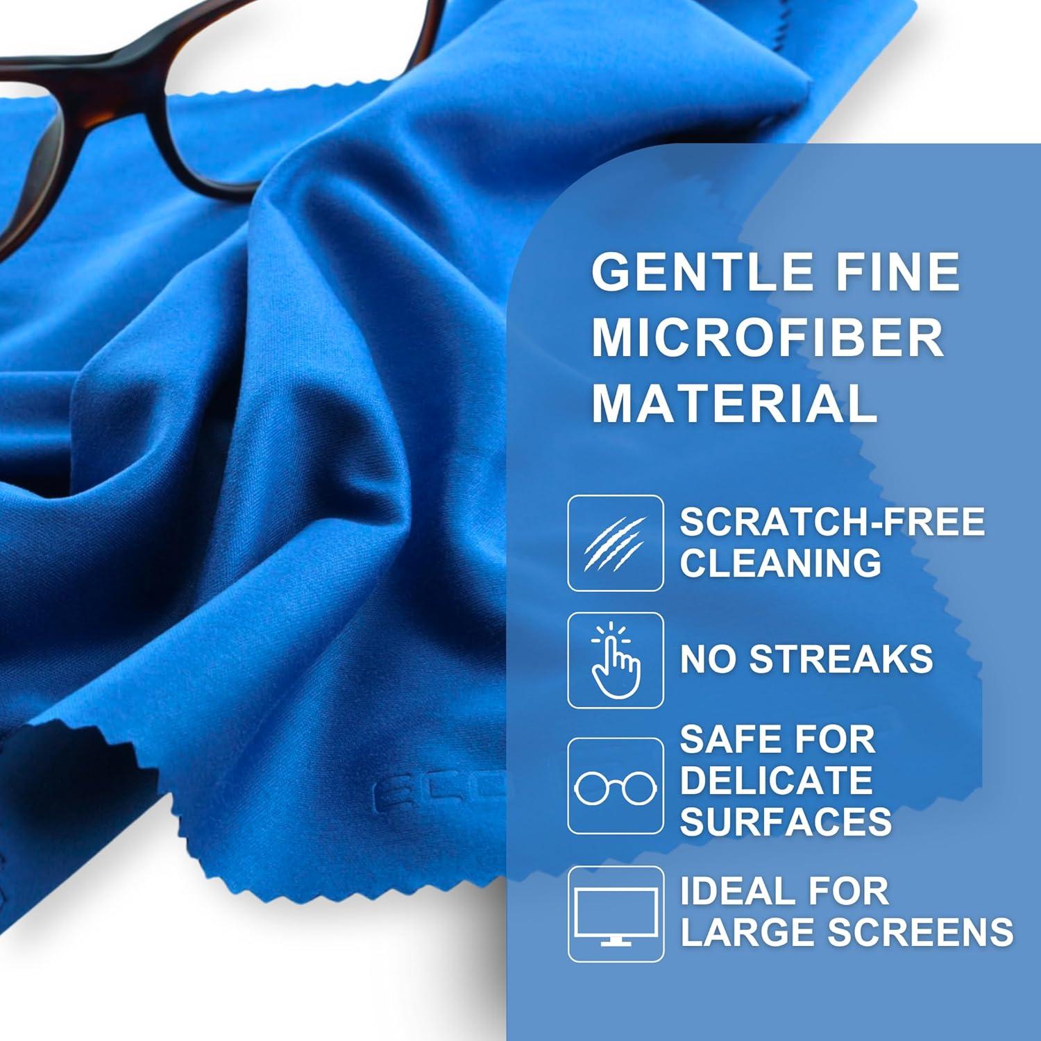 Paño de limpieza Eco-Fused 20 piezas 30x30 cm microfibra