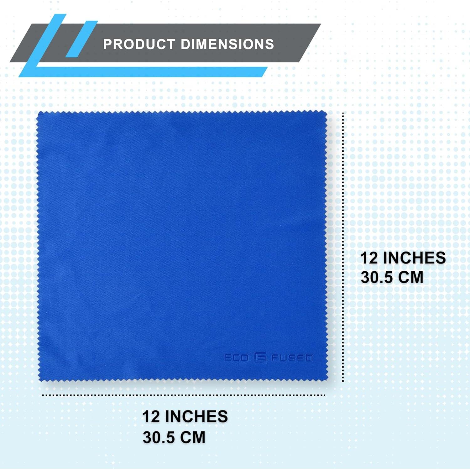 Paño de limpieza Eco-Fused 20 piezas 30x30 cm microfibra