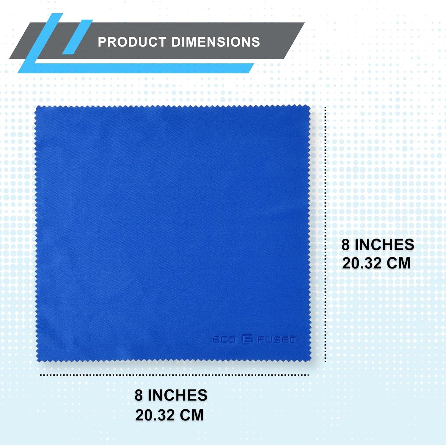 Paño de limpieza Eco-Fused 5 unidades 20x20 cm microfibra