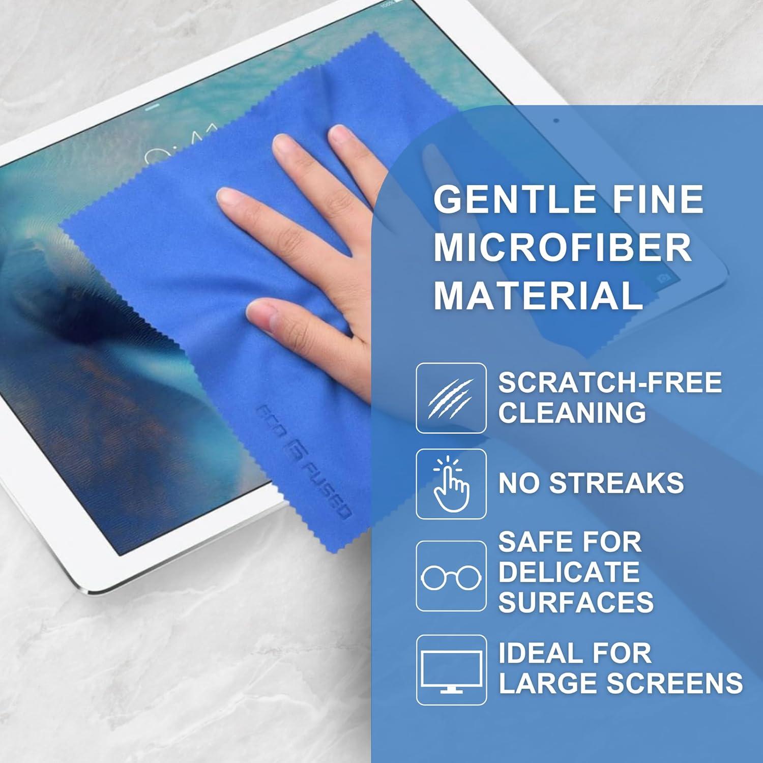 Paño de limpieza Eco-Fused 5 unidades 20x20 cm microfibra