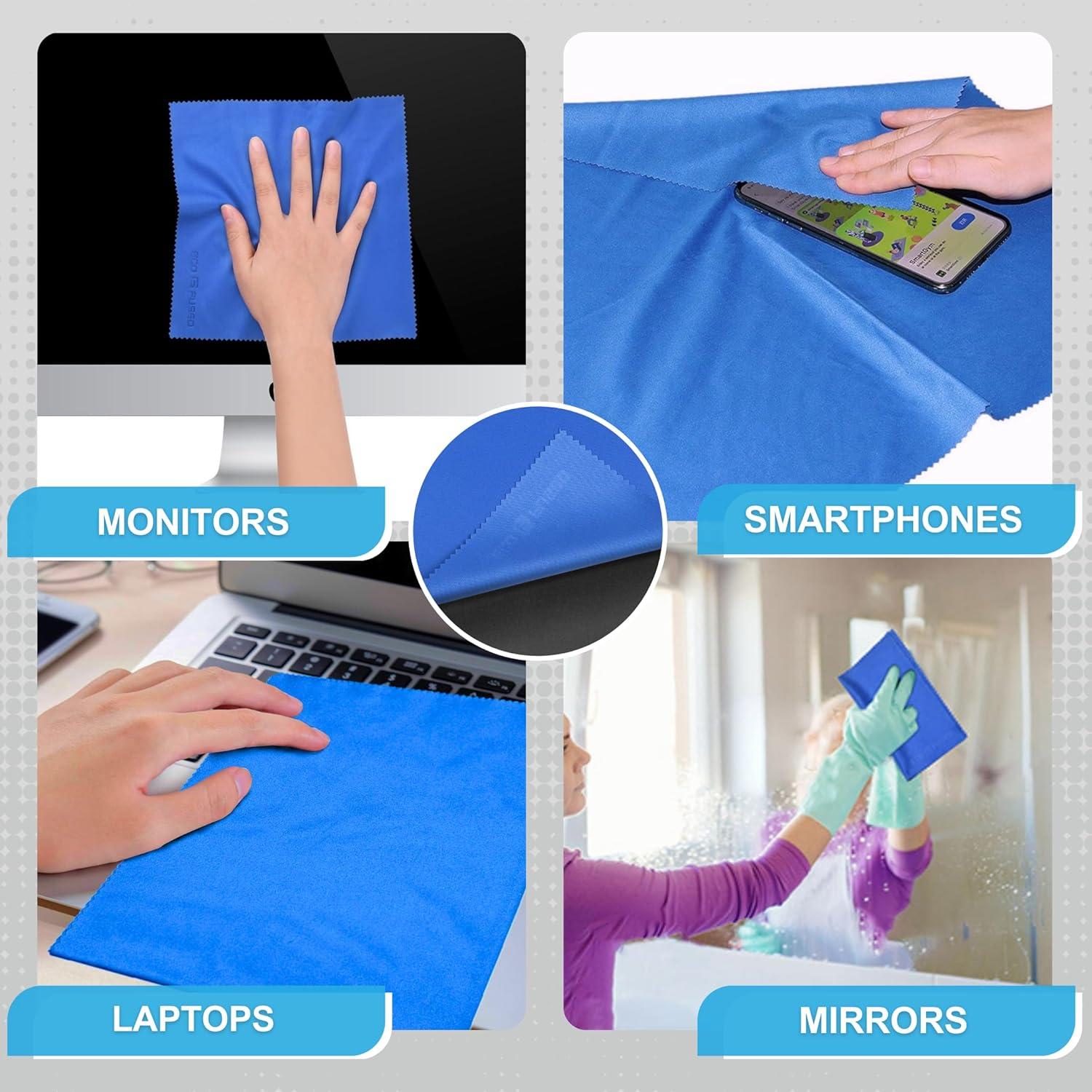 Paño de limpieza Eco-Fused 45x45 cm - Paquete de 4