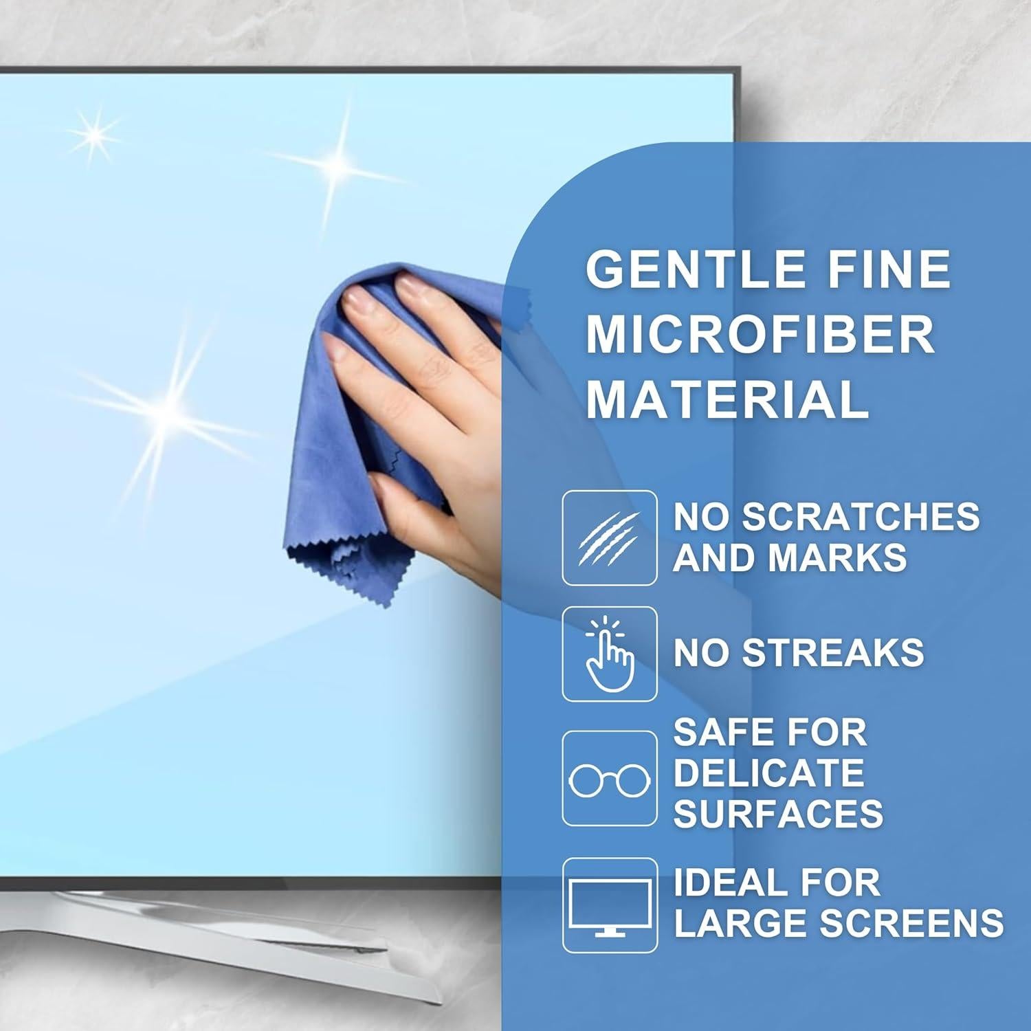 Paño de Microfibra Eco-Fused 30x30 cm - Paquete de 5