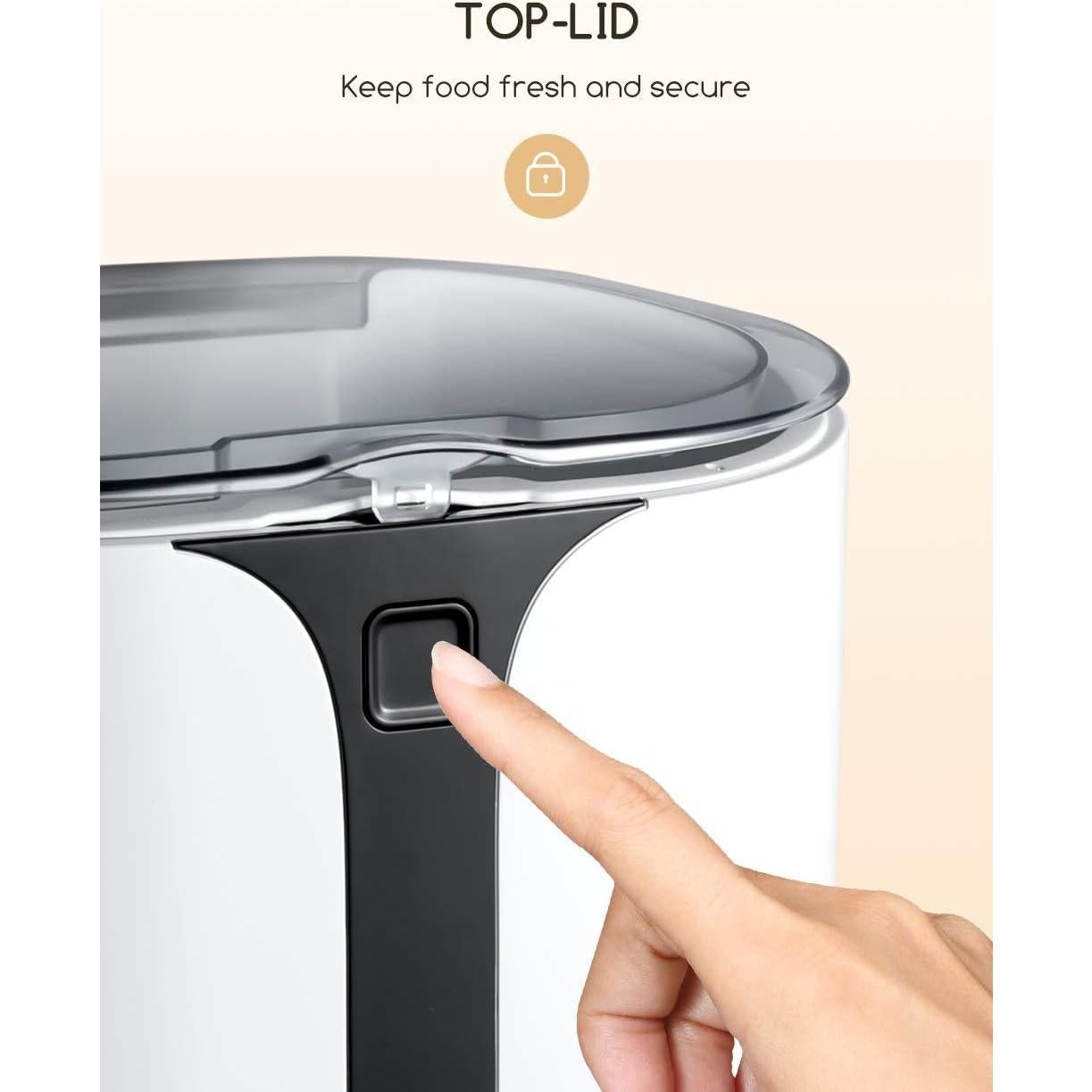 Dispensador Automático de Comida Roffie 7L para Gatos y Perros