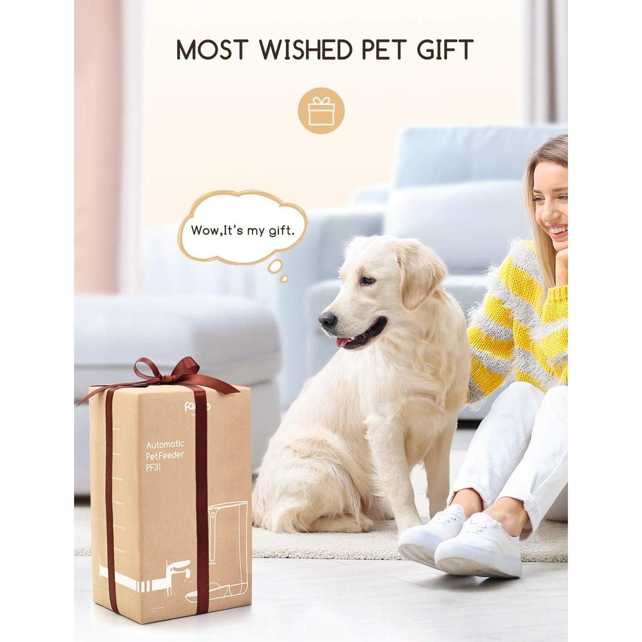 Dispensador Automático de Comida Roffie 7L para Gatos y Perros