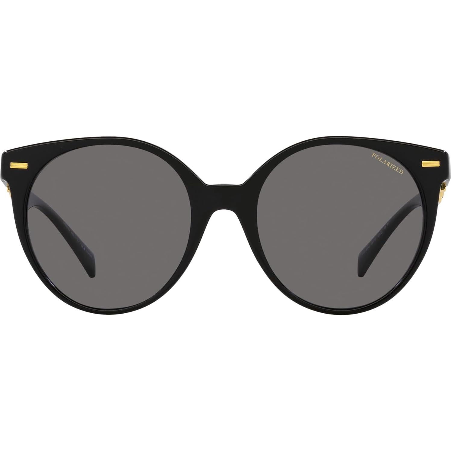 Versace Woman Sunglasses White Frame, Photo Grey Lenses, 55MM