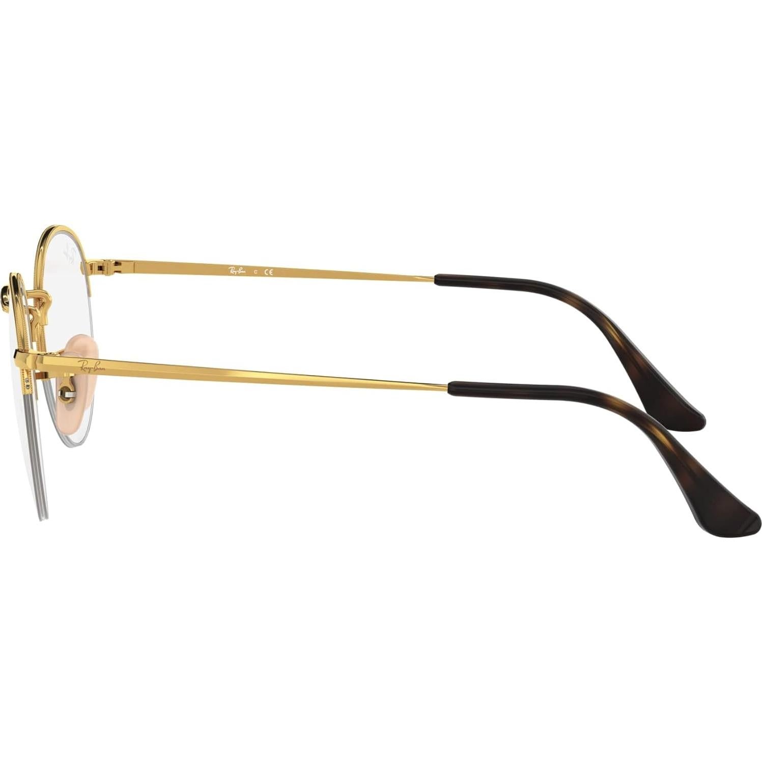 Gafas Ray-Ban Rx3947v Round Gaze con Prescripción 48mm