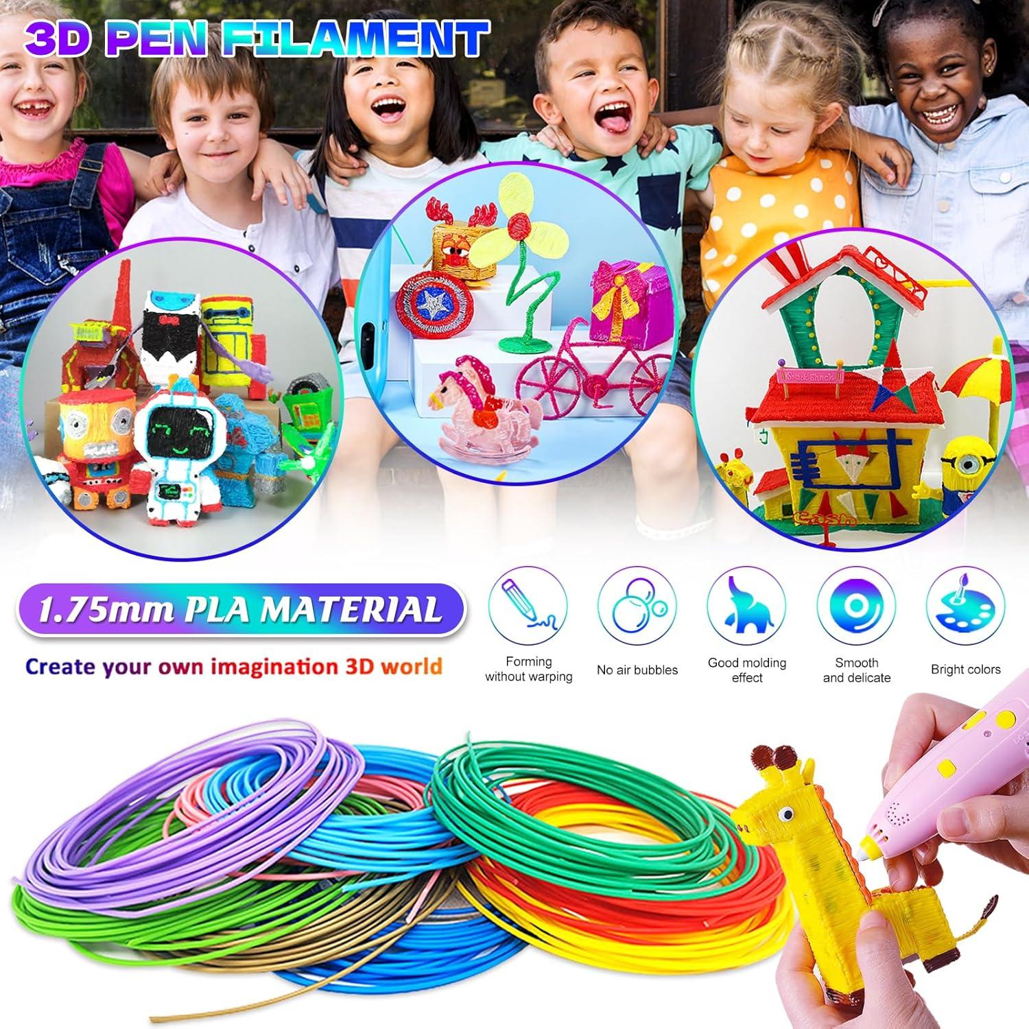 Recargas Filamento PLA 1.75mm MAXLINK 35 Colores 574 pies