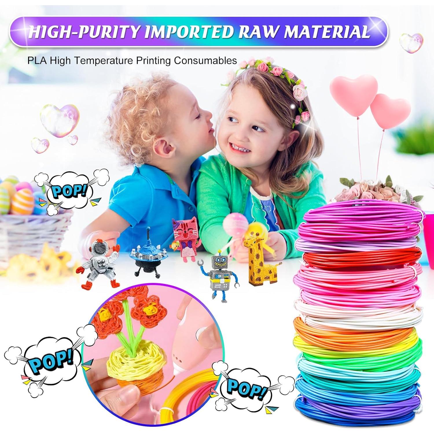 Recargas Filamento PLA 1.75mm MAXLINK 35 Colores 574 pies