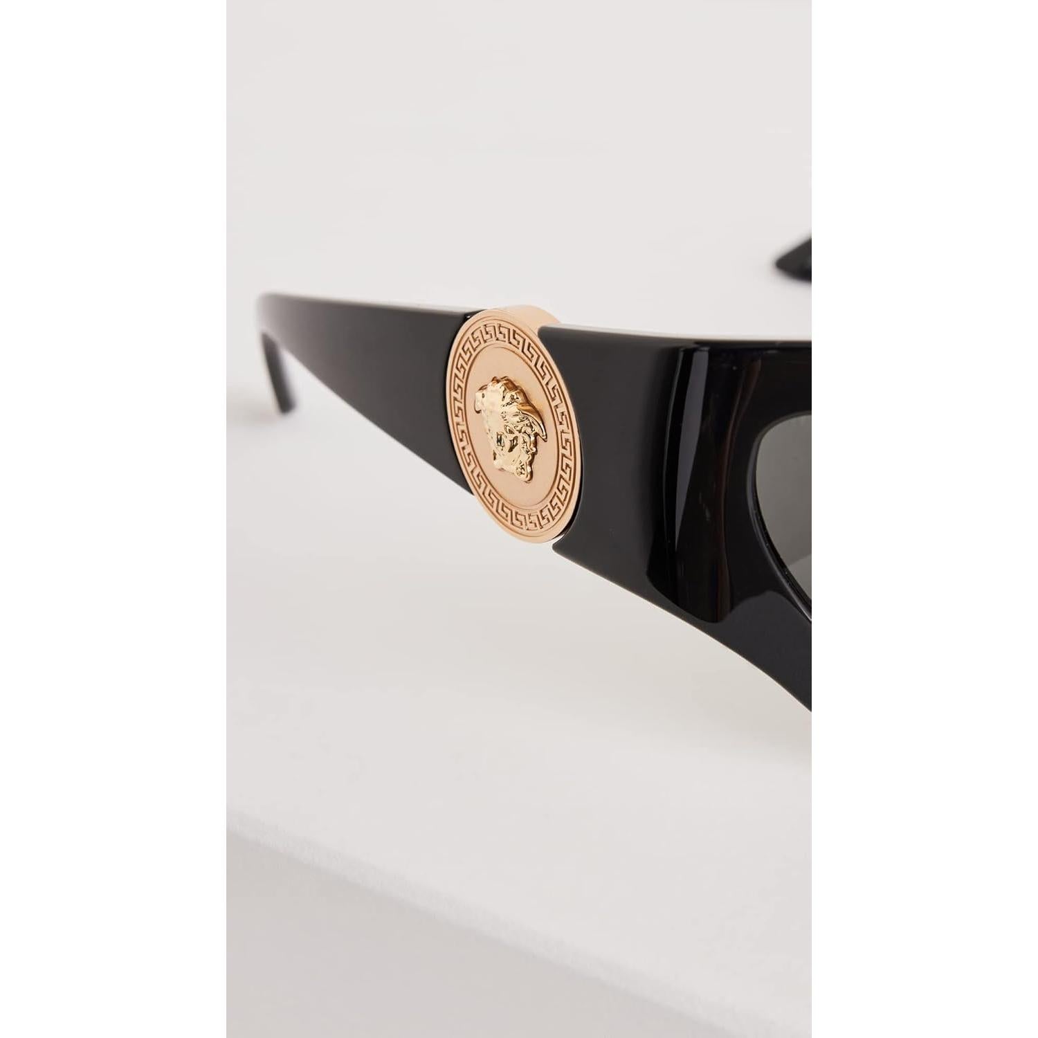 Gafas de sol de ojo de gato Versace para mujer - Negro