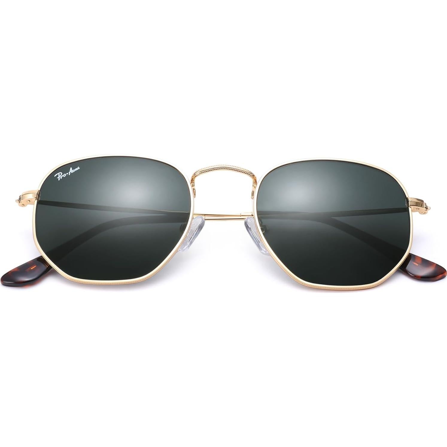 Gafas de Sol Hexagonales Pro Acme UV400 para Mujeres y Hombres