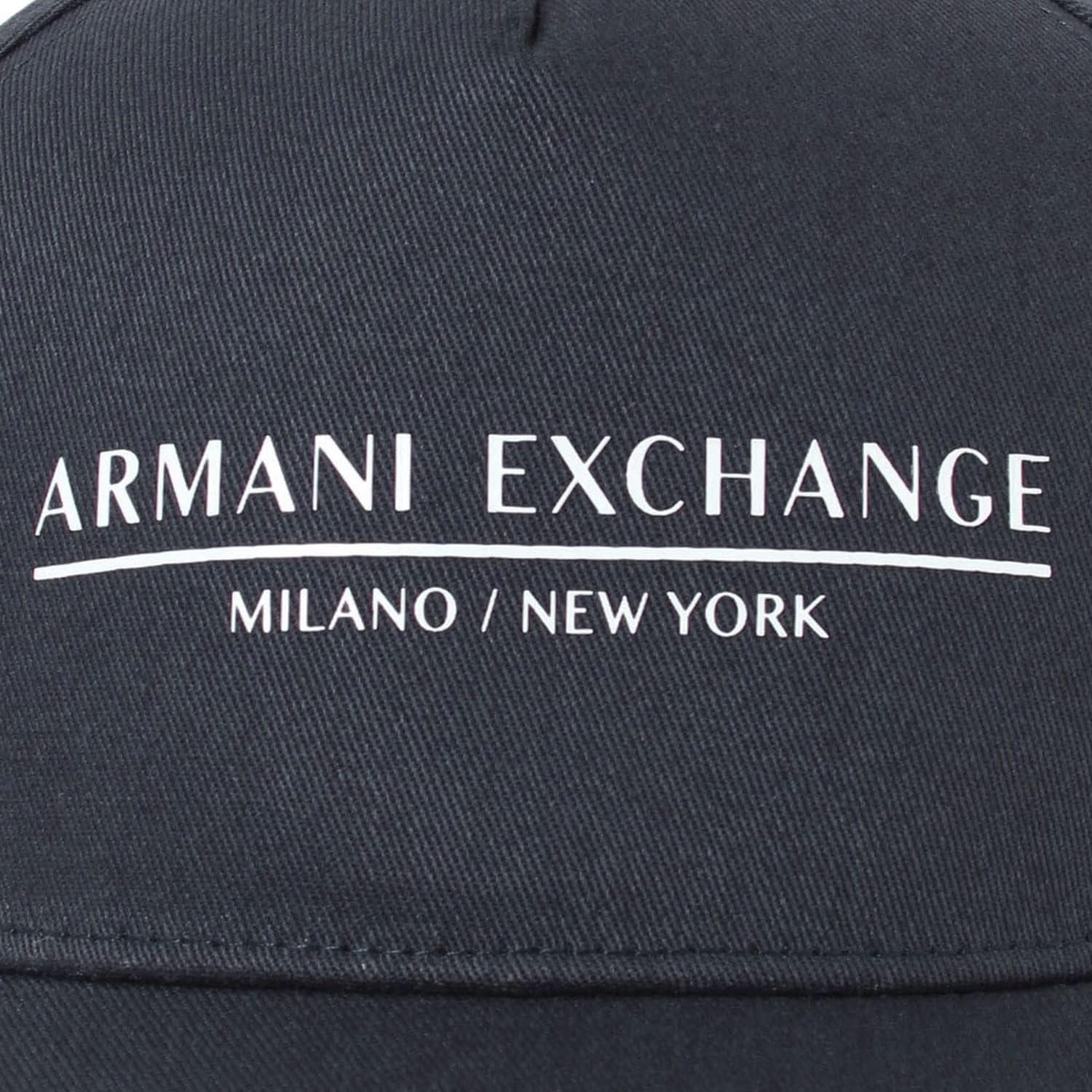 Gorra de béisbol Armani Exchange Ajustable Marino