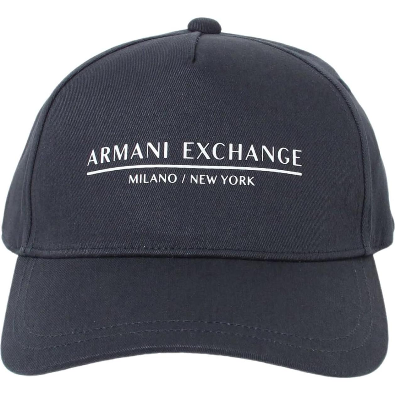 Gorra de béisbol Armani Exchange Ajustable Marino