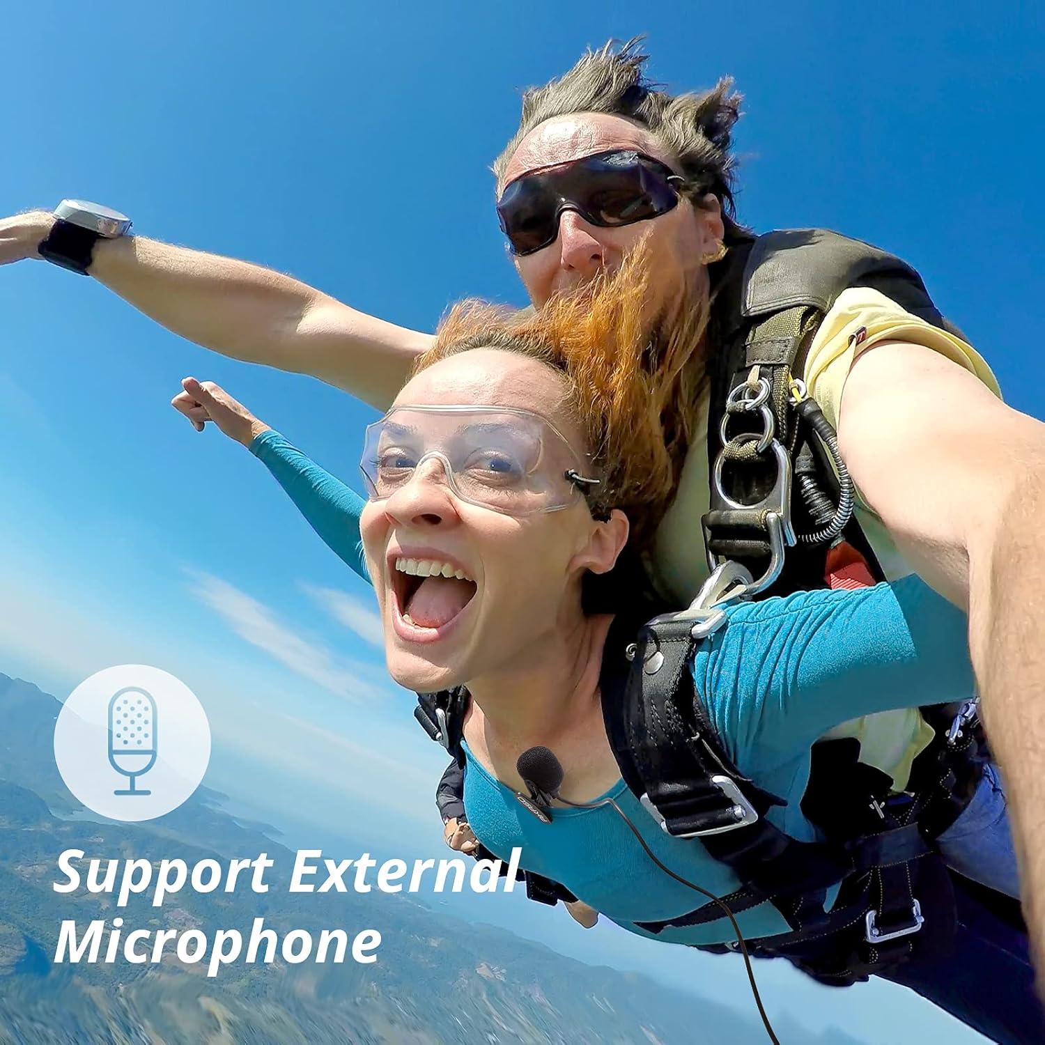 Cámara de acción AKASO Brave 4 Pro 4K 20MP con 128GB