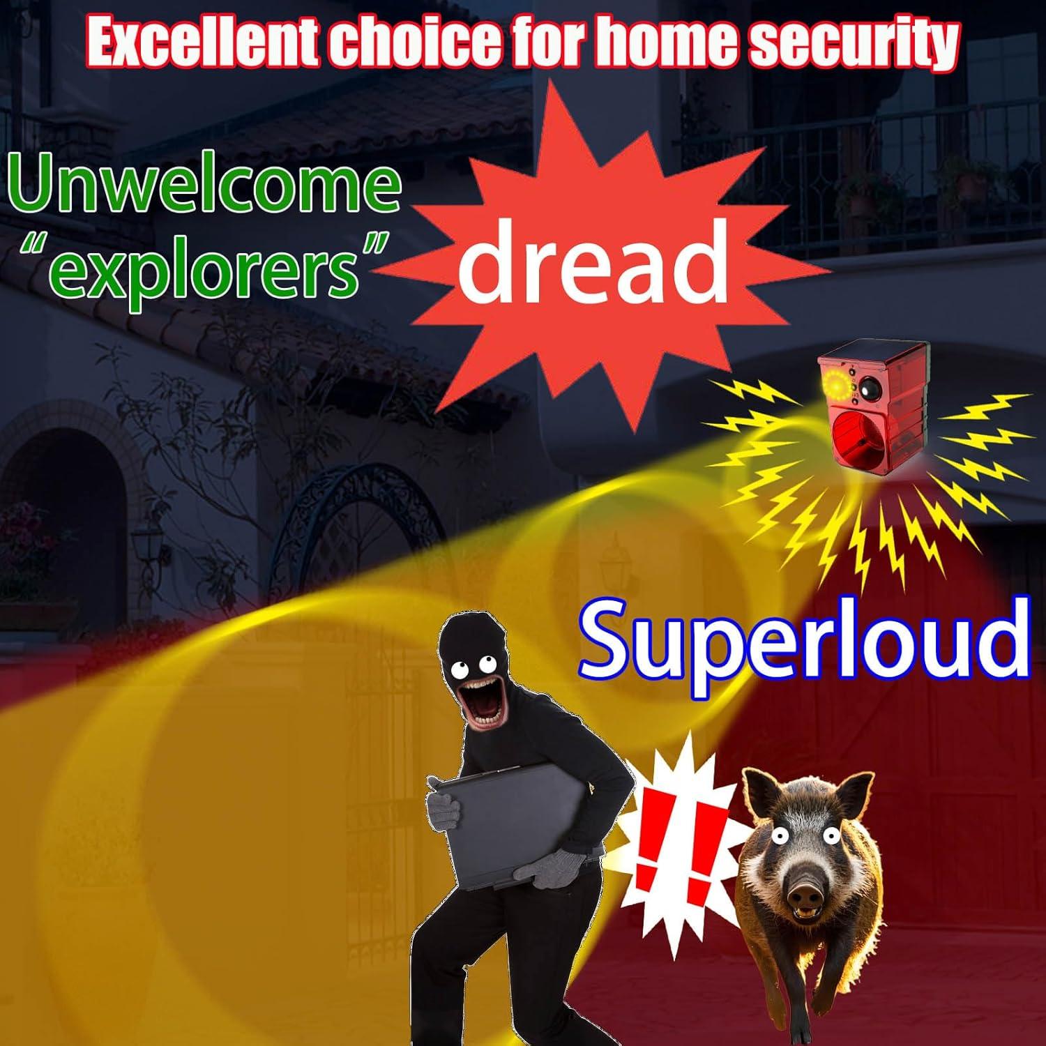 Alarma Solar de Movimiento SENKEFEI JBQ-X Pro Max - IP65