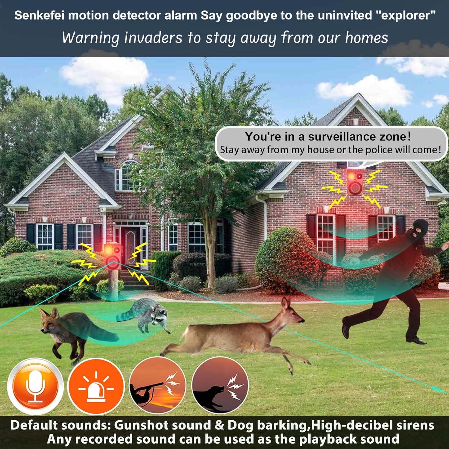 Alarma Solar de Movimiento SENKEFEI JBQ-X Pro Max - IP65