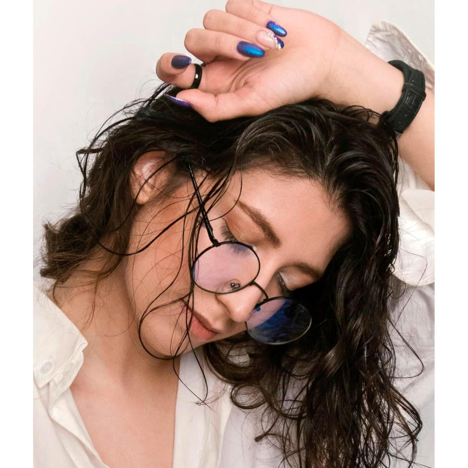 Gafas Redondas ZIMUSUN Metal 46mm UV400 Unisex