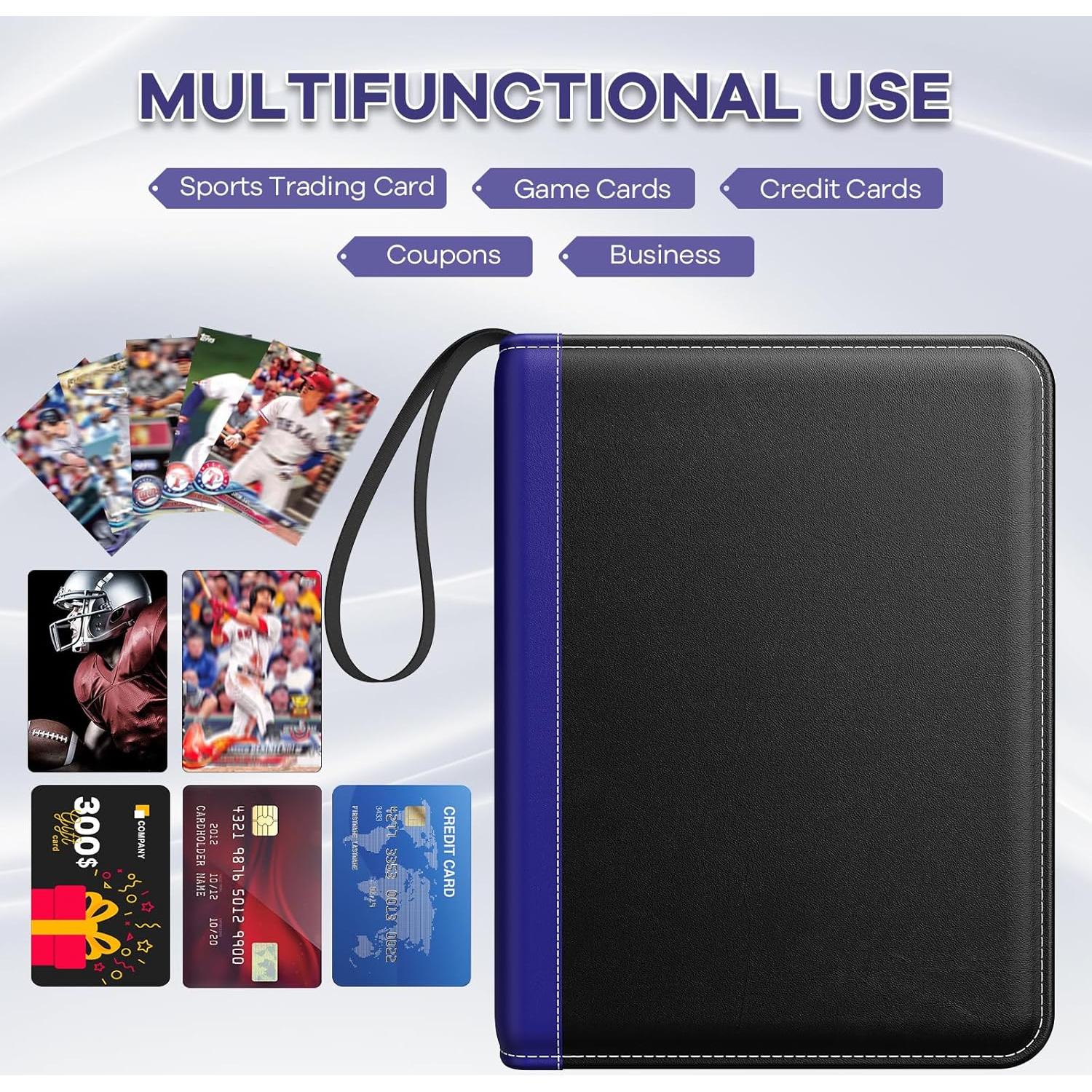 Carpeta de Tarjetas Coleccionables Lanfrom 720 Bolsillos