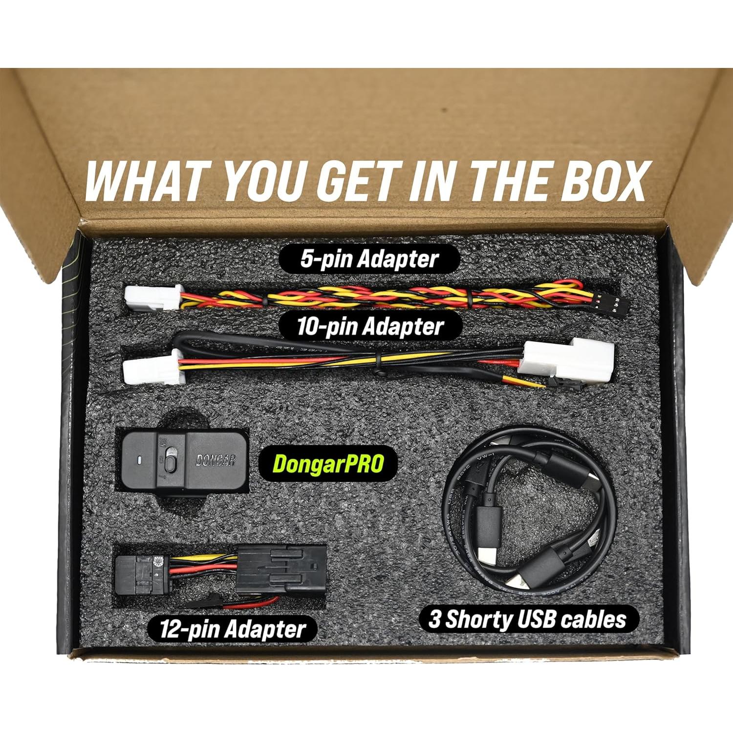 Adaptador de cámara de salpicadero Dongar PRO 3 modos