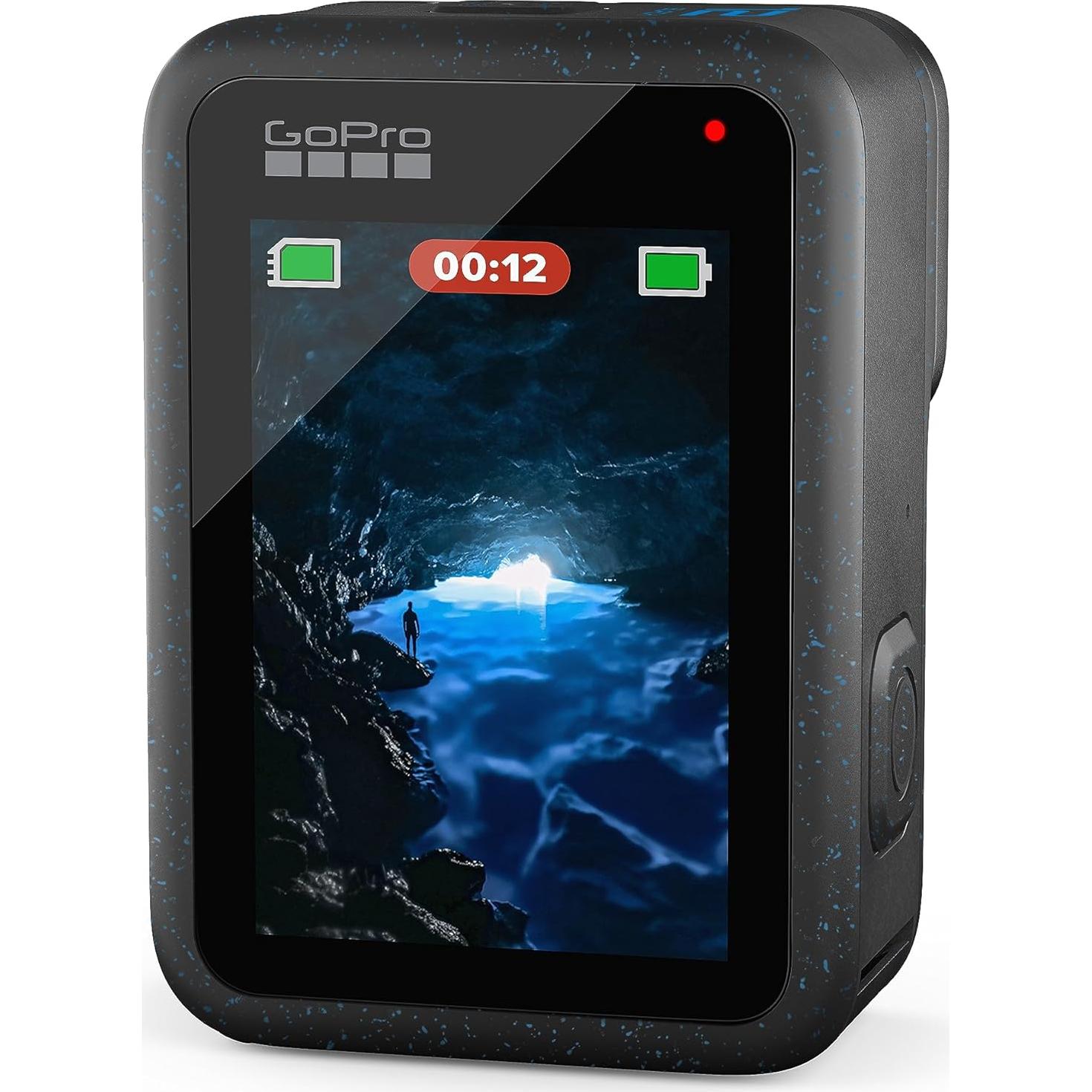 GoPro HERO12 Negro - Cámara de Acción 5.3K, 27MP, HDR