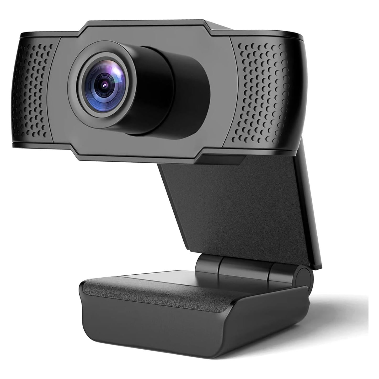 Cámara Web 4K Tidszec con Micrófonos y Luz Ajustable