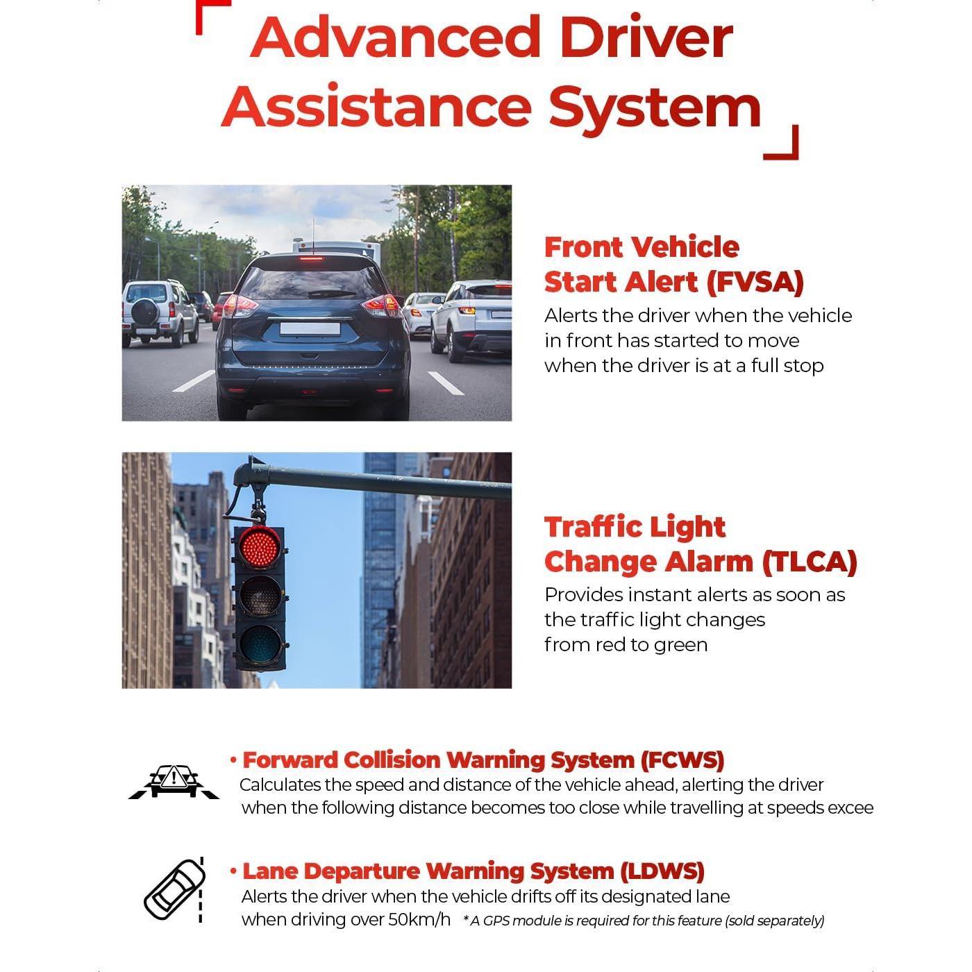 Cámara Dash THINKWARE ARC 1440P Doble, Wi-Fi, GPS, 32GB