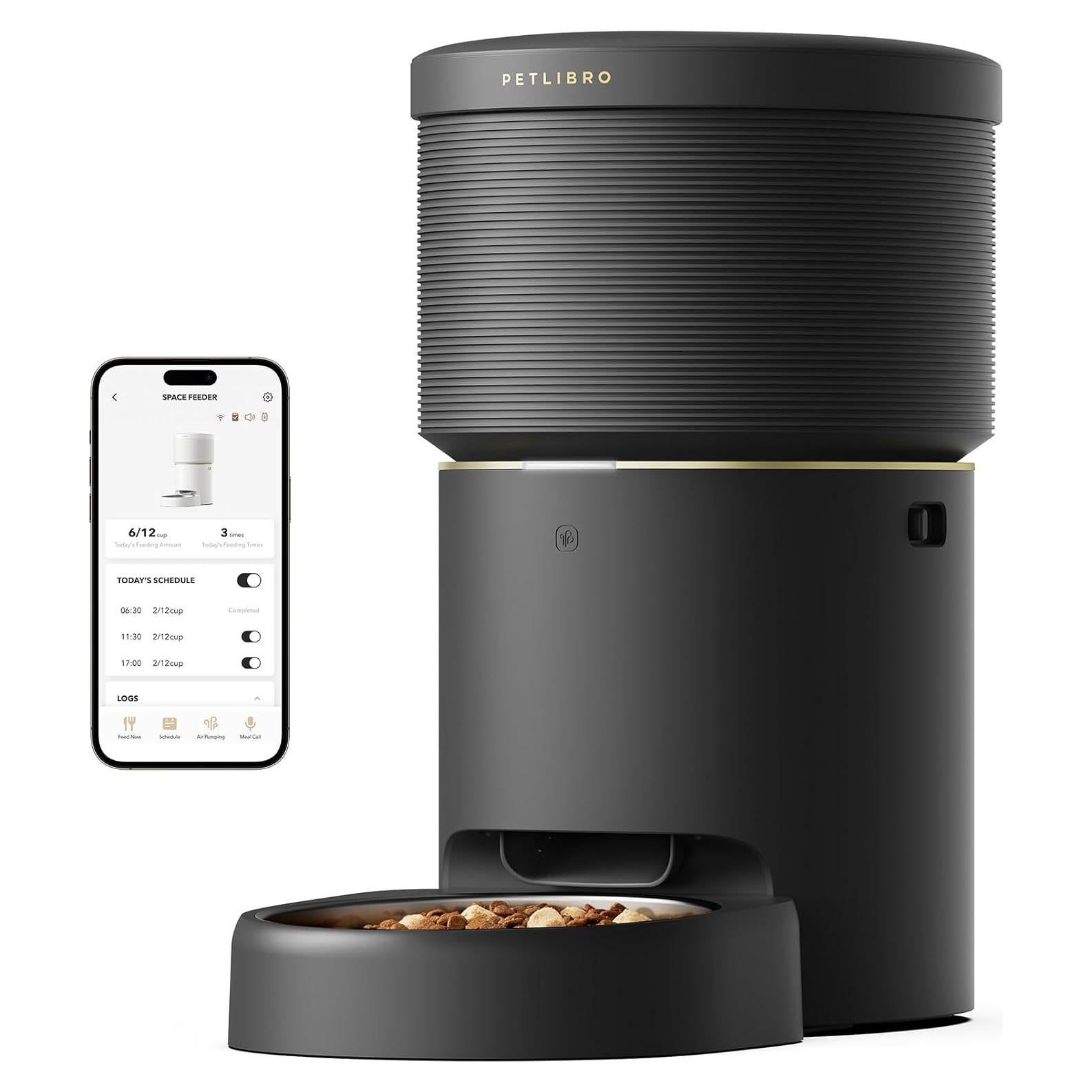 Comedero Automático PETLIBRO 8L WiFi para Gatos y Perros