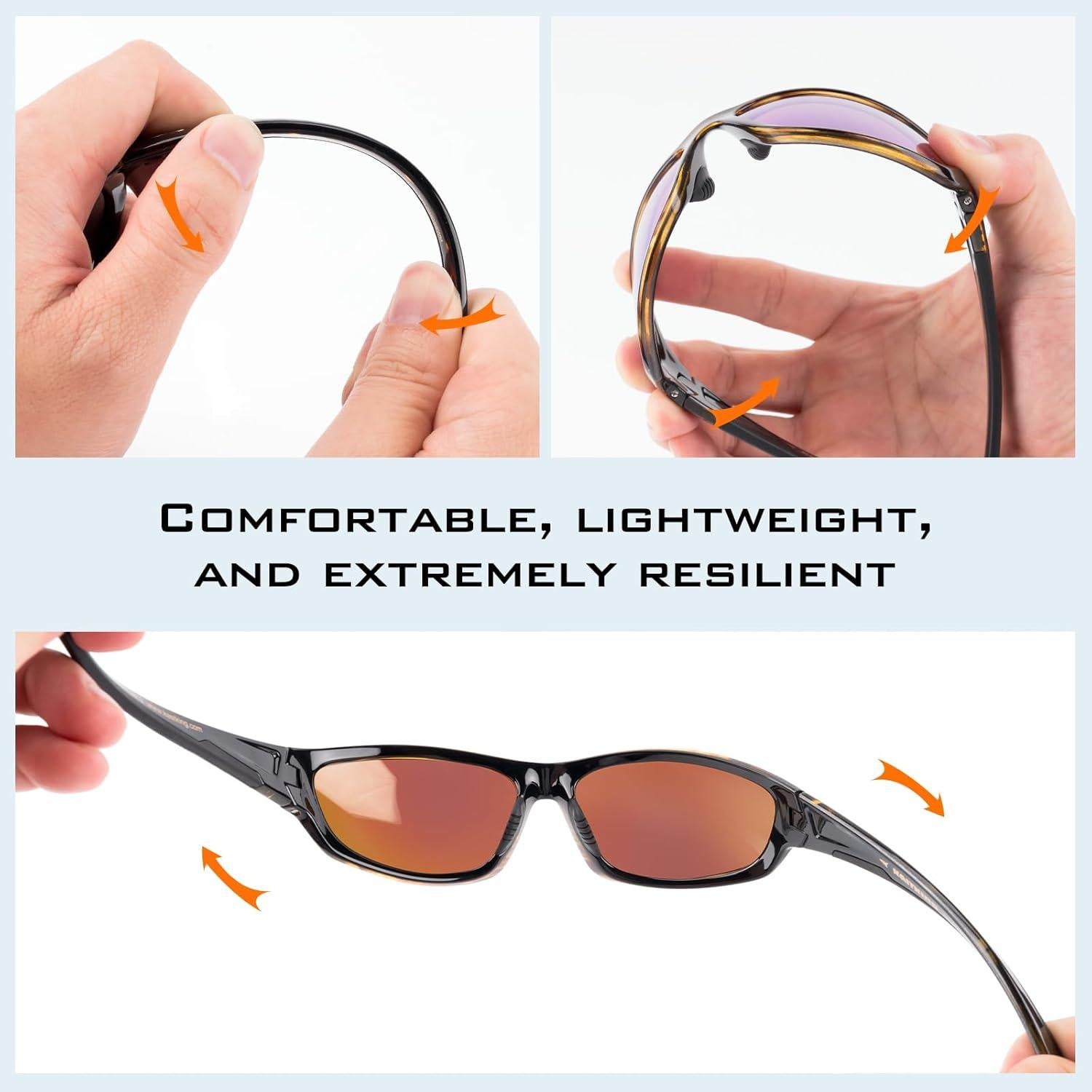 Gafas de sol deportivas KastKing Hiwassee polarizadas UV