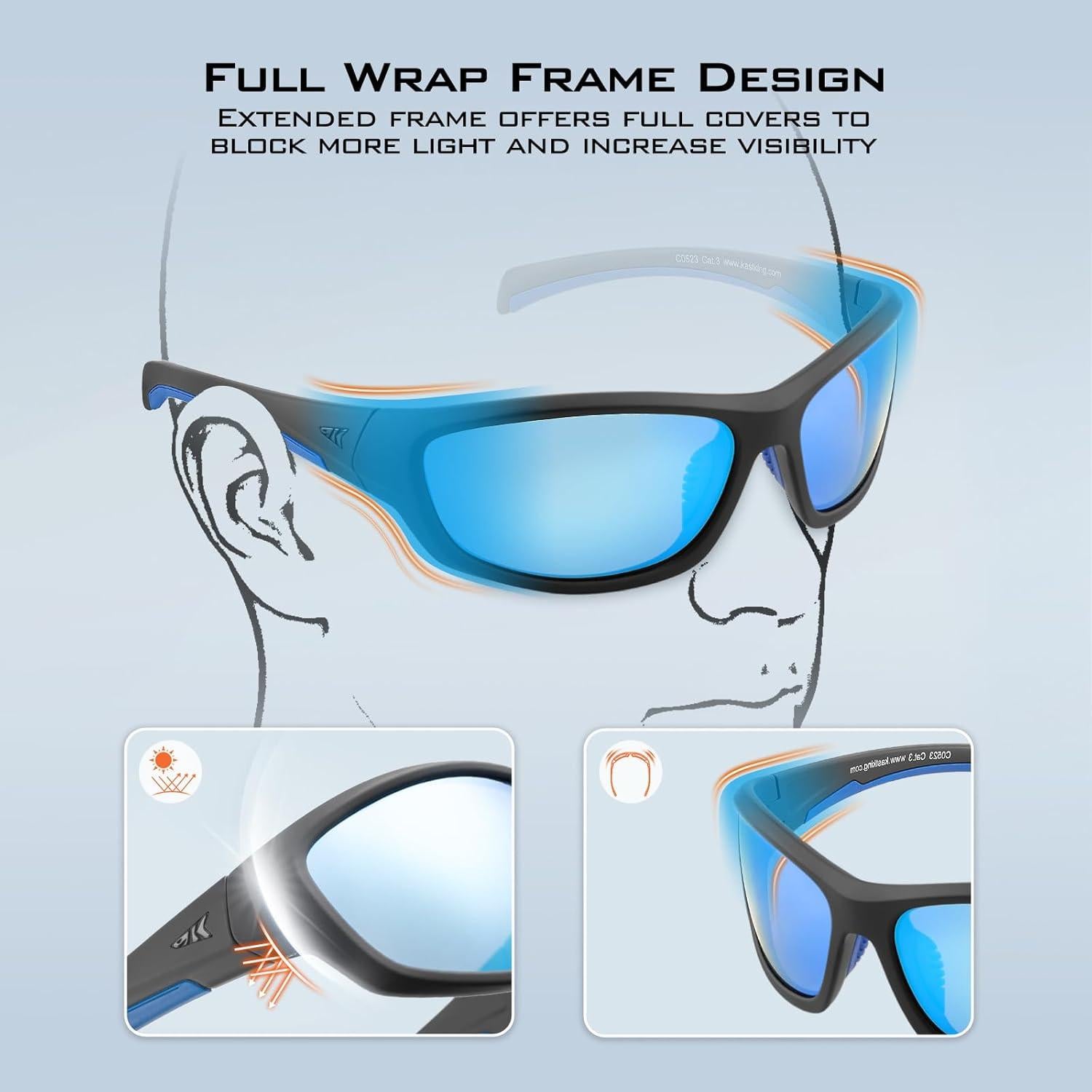 Gafas de Sol Polarizadas KastKing Hiwassee Unisex