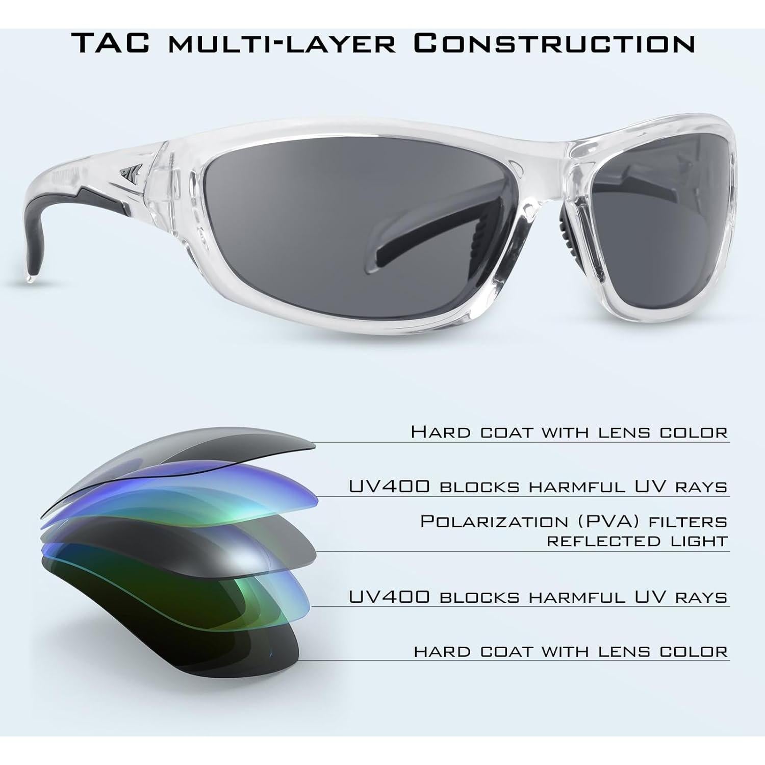 Gafas de sol deportivas KastKing Hiwassee polarizadas UV