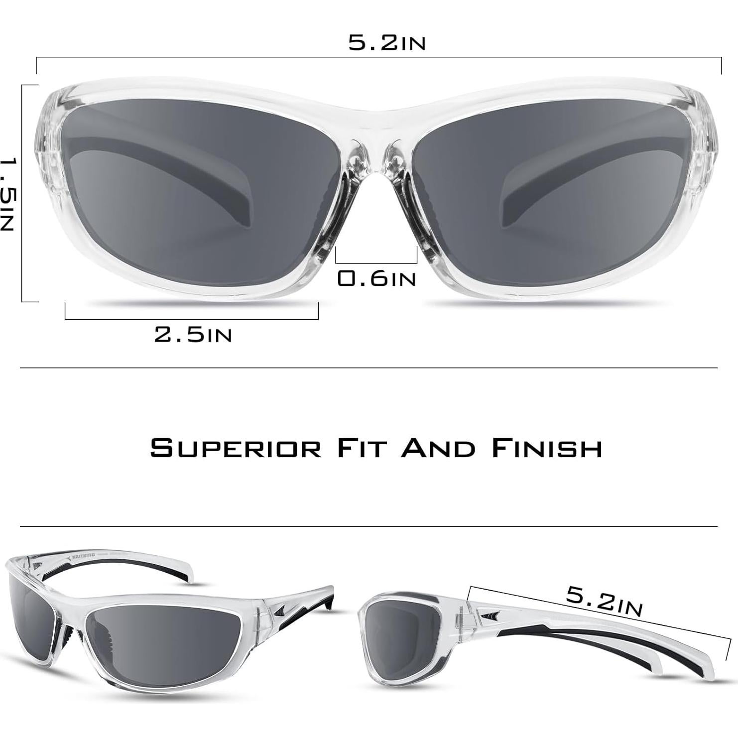 Gafas de sol deportivas KastKing Hiwassee polarizadas UV