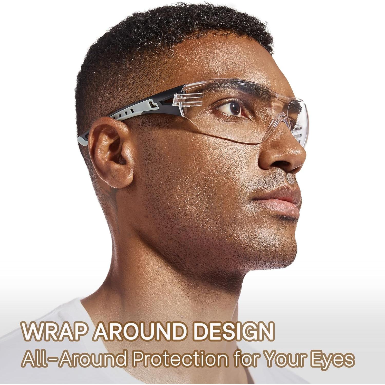 Gafas de Seguridad MORK&SUKY MK-SG03 UV400 Anti-Niebla