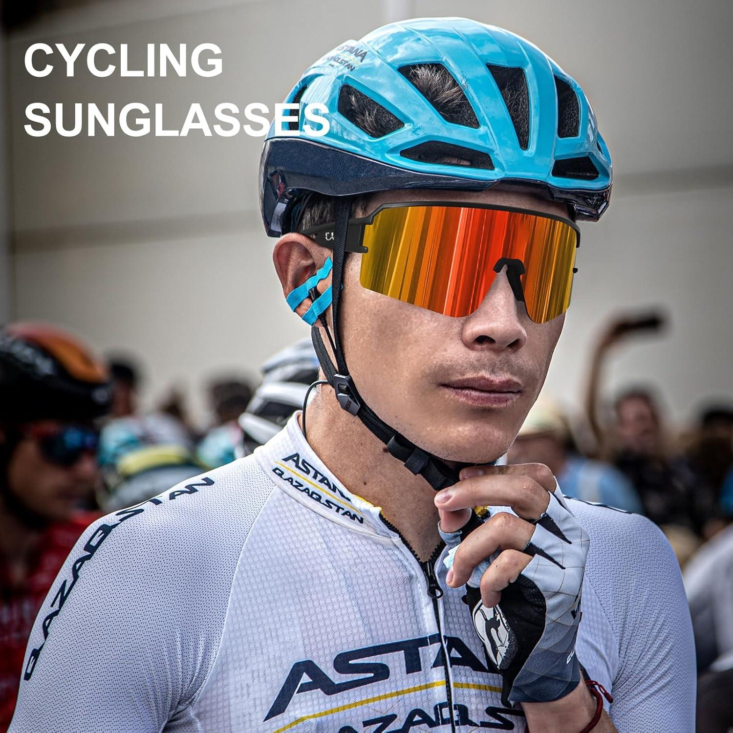 Gafas de Ciclismo SPOSUNE Polarizadas UV400 para Deportes
