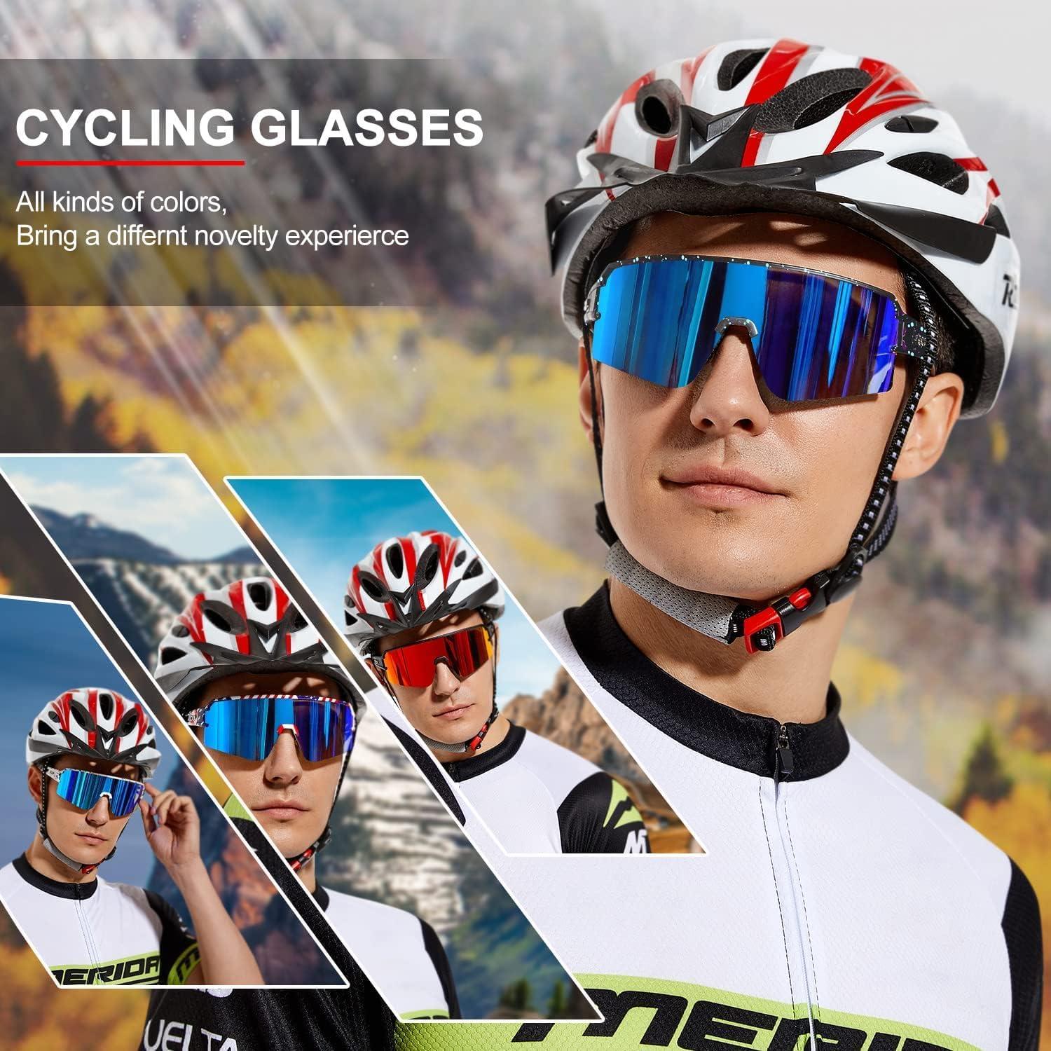 Gafas de Ciclismo SPOSUNE Polarizadas UV400 para Deportes