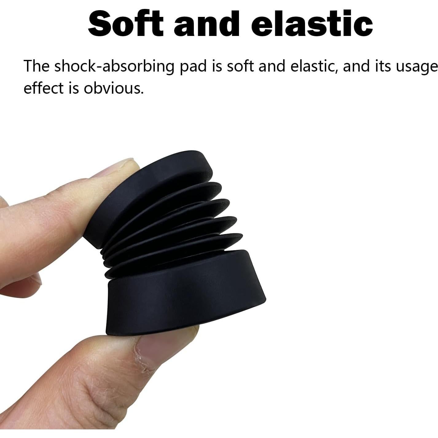 4 Piezas Almohadillas Antivibración de Silicona RugooSpink para Impresora 3D Elegoo Centauri