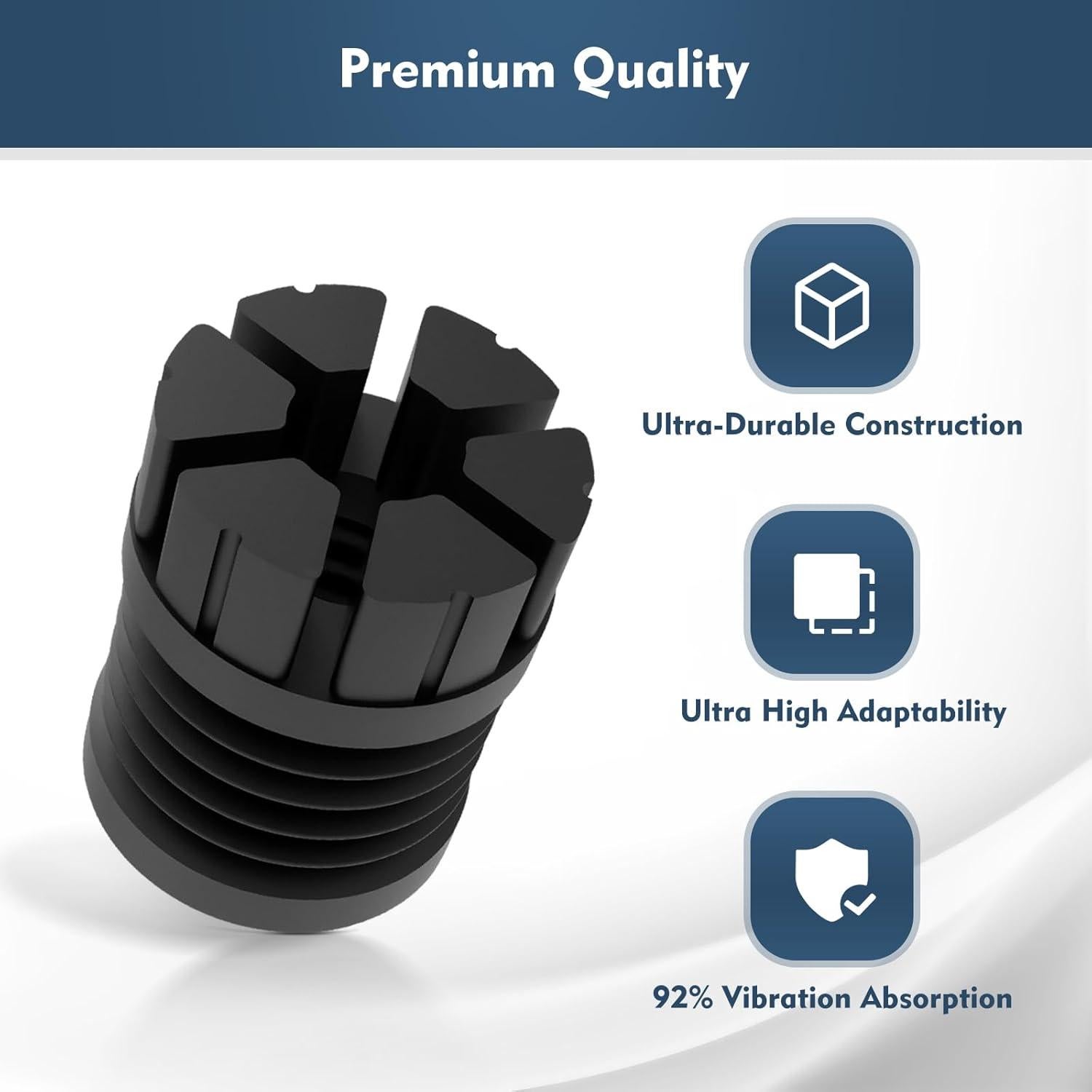 Pies Antivibración YEWANG para Impresoras Bambu Lab X1/P1S