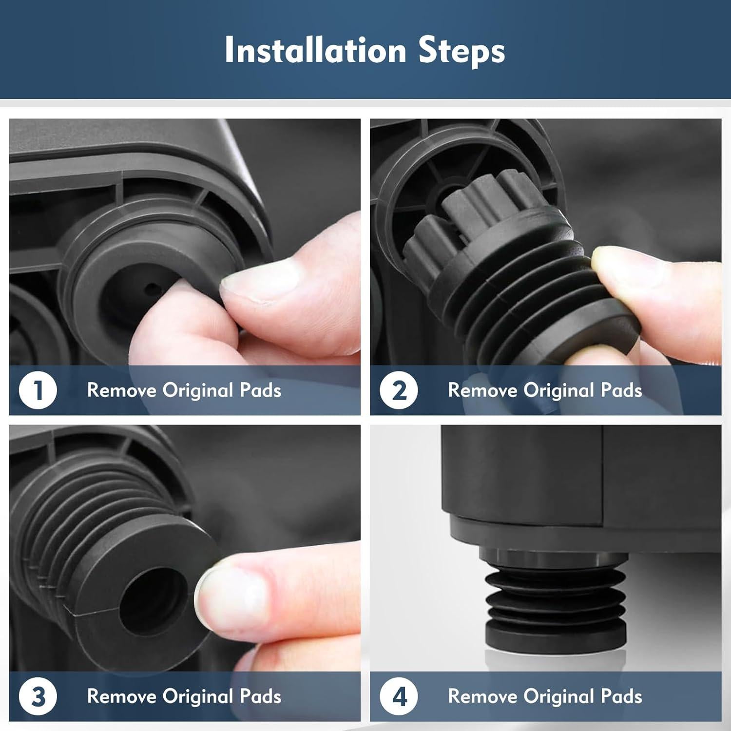 Pies Antivibración YEWANG para Impresoras Bambu Lab X1/P1S