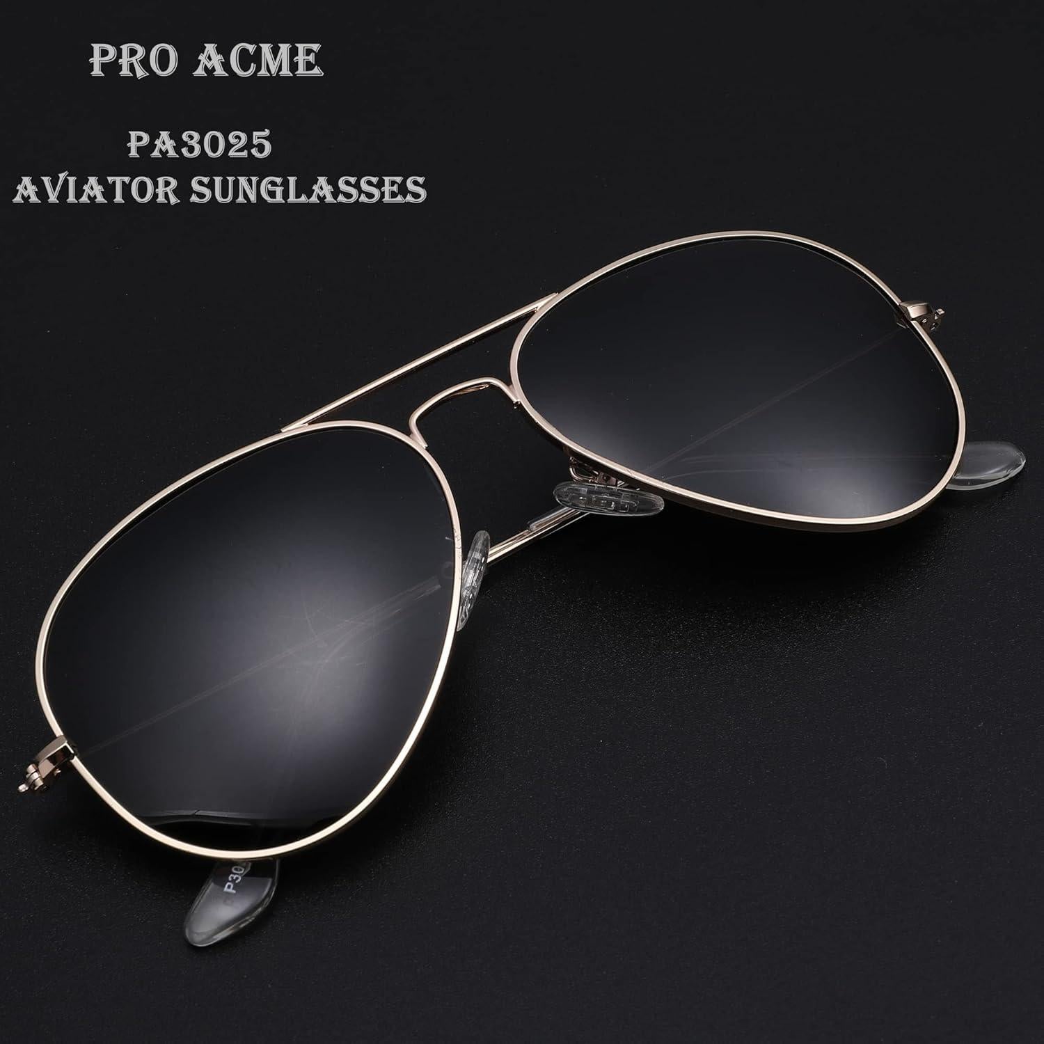 Gafas de sol Aviador Pro Acme UV400 para hombres y mujeres