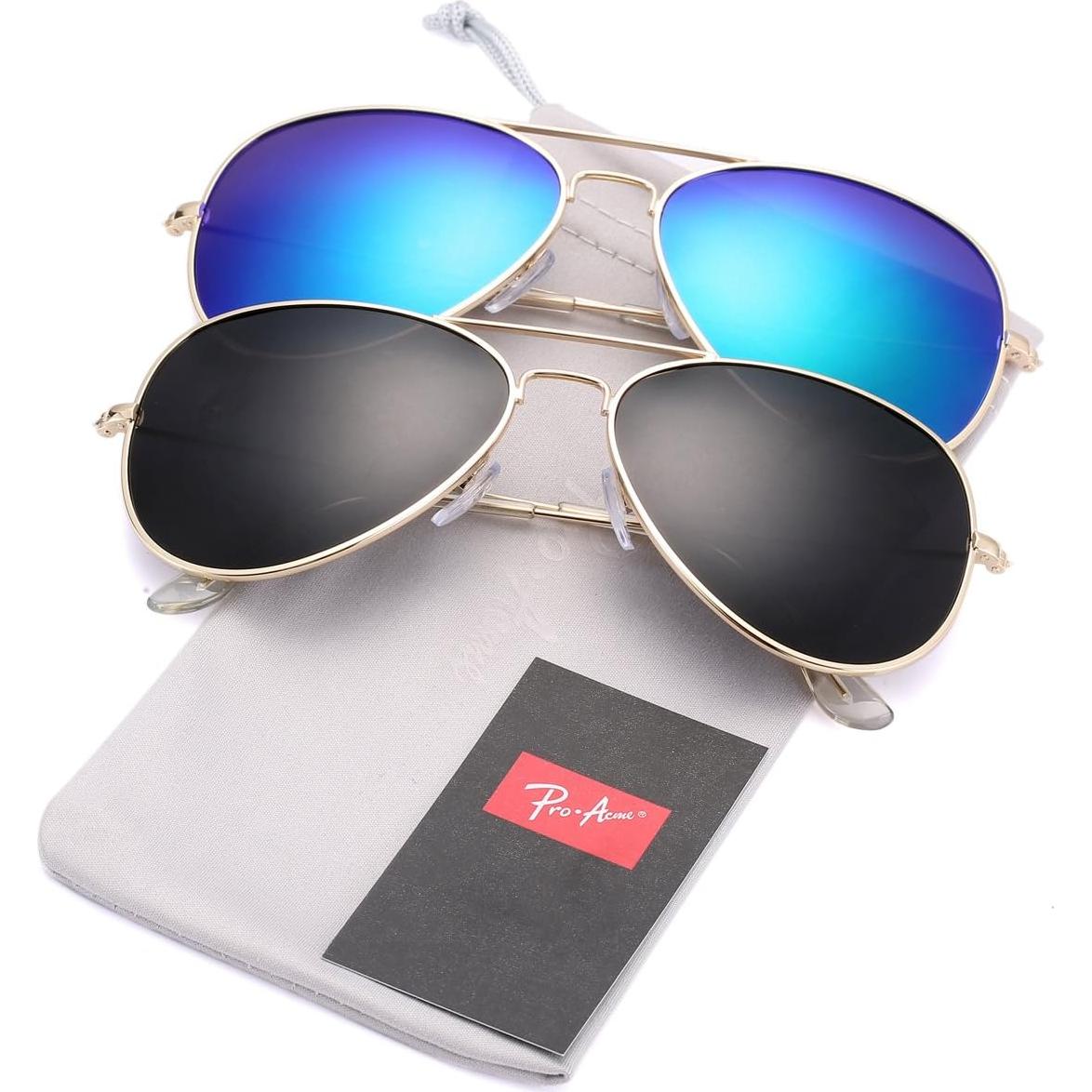 Gafas de sol Aviador Pro Acme UV400 para hombres y mujeres