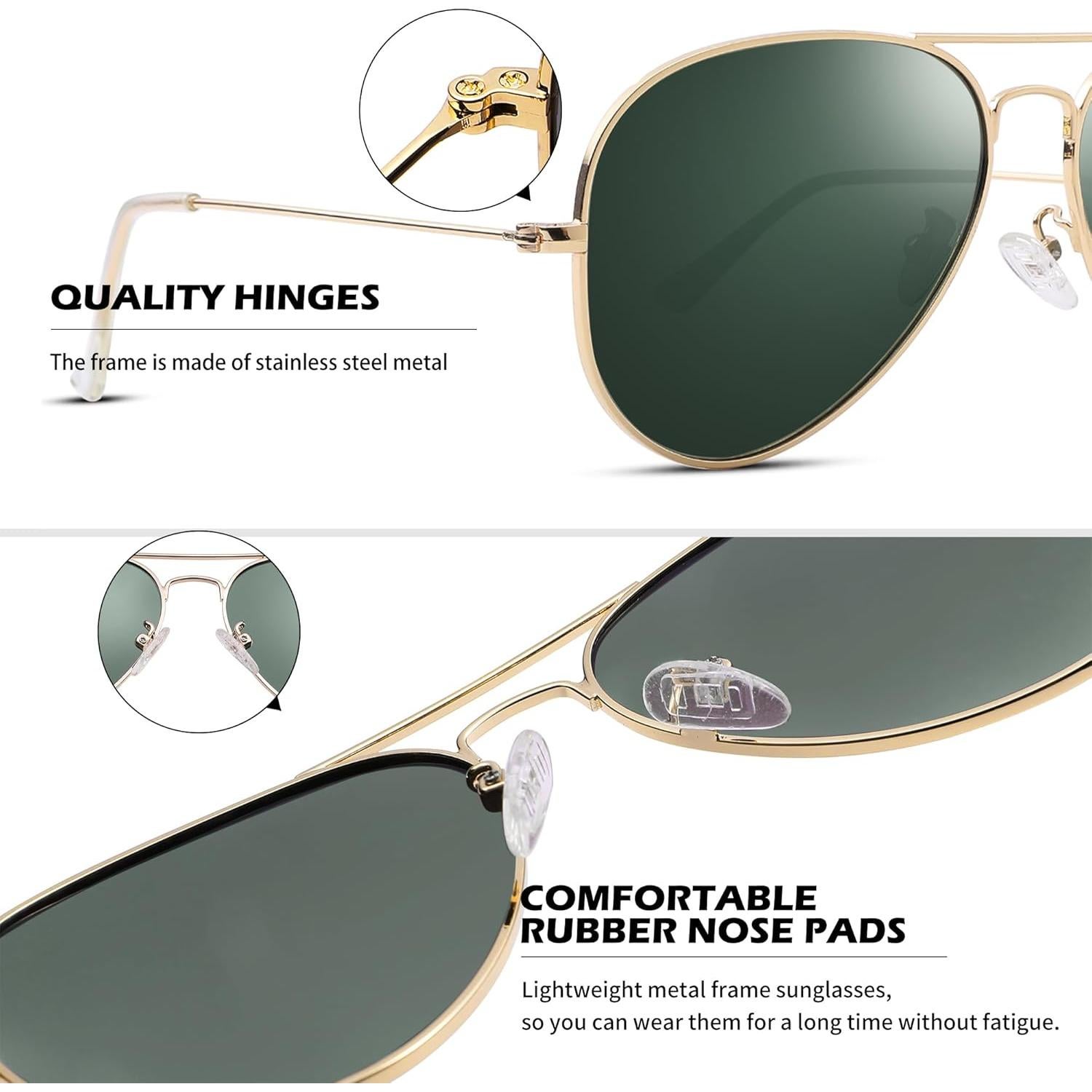 Gafas de sol Pro Acme Aviador Polarizadas UV400 58mm