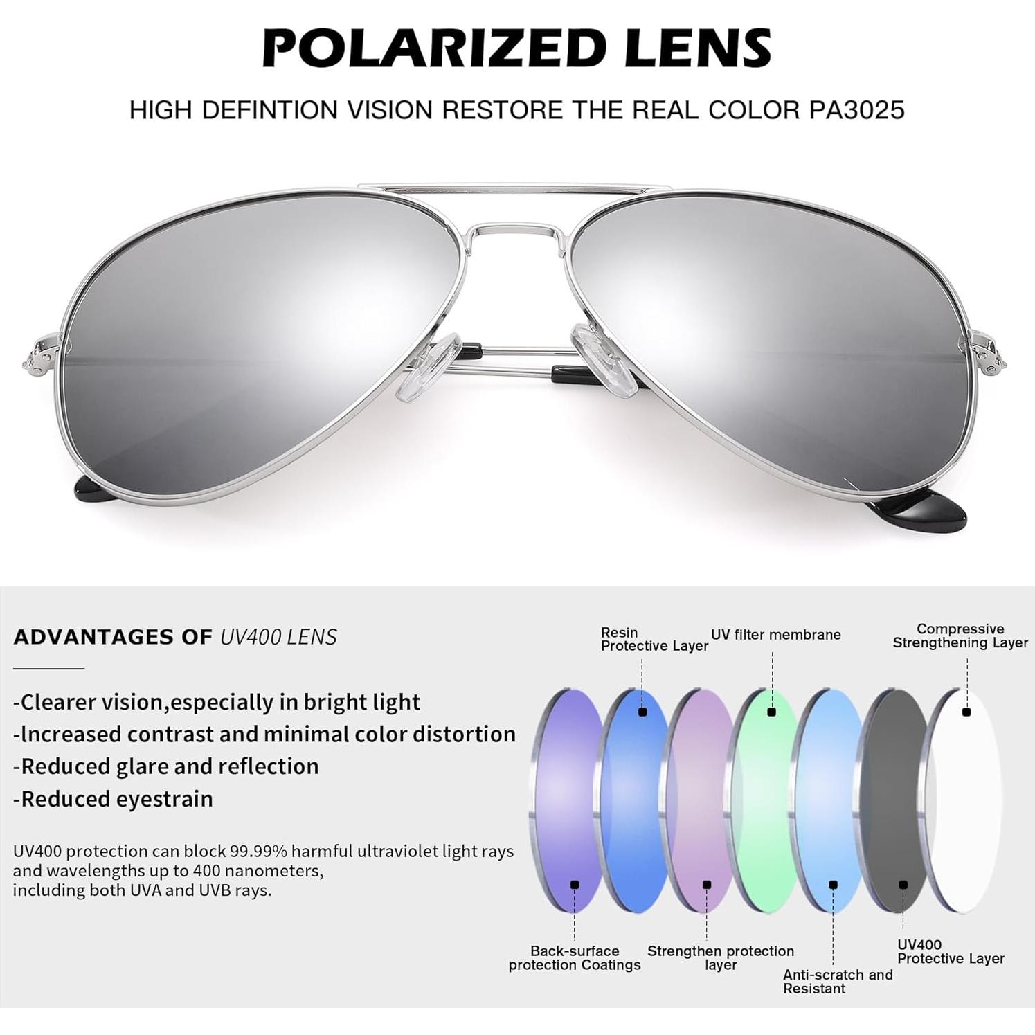 Gafas de Sol Aviador Pro Acme Polarizadas UV400