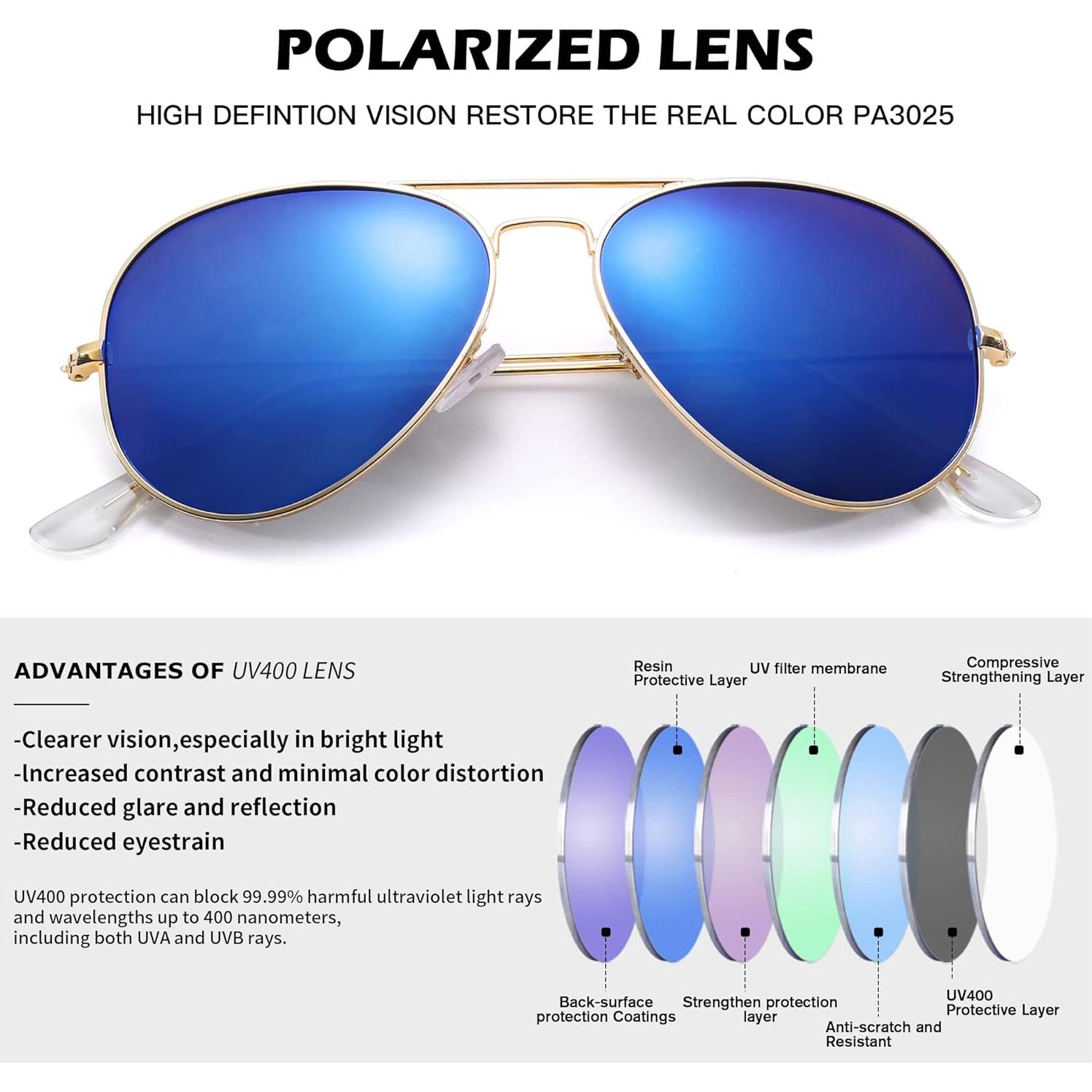 Gafas de Sol Aviador Pro Acme Polarizadas UV400